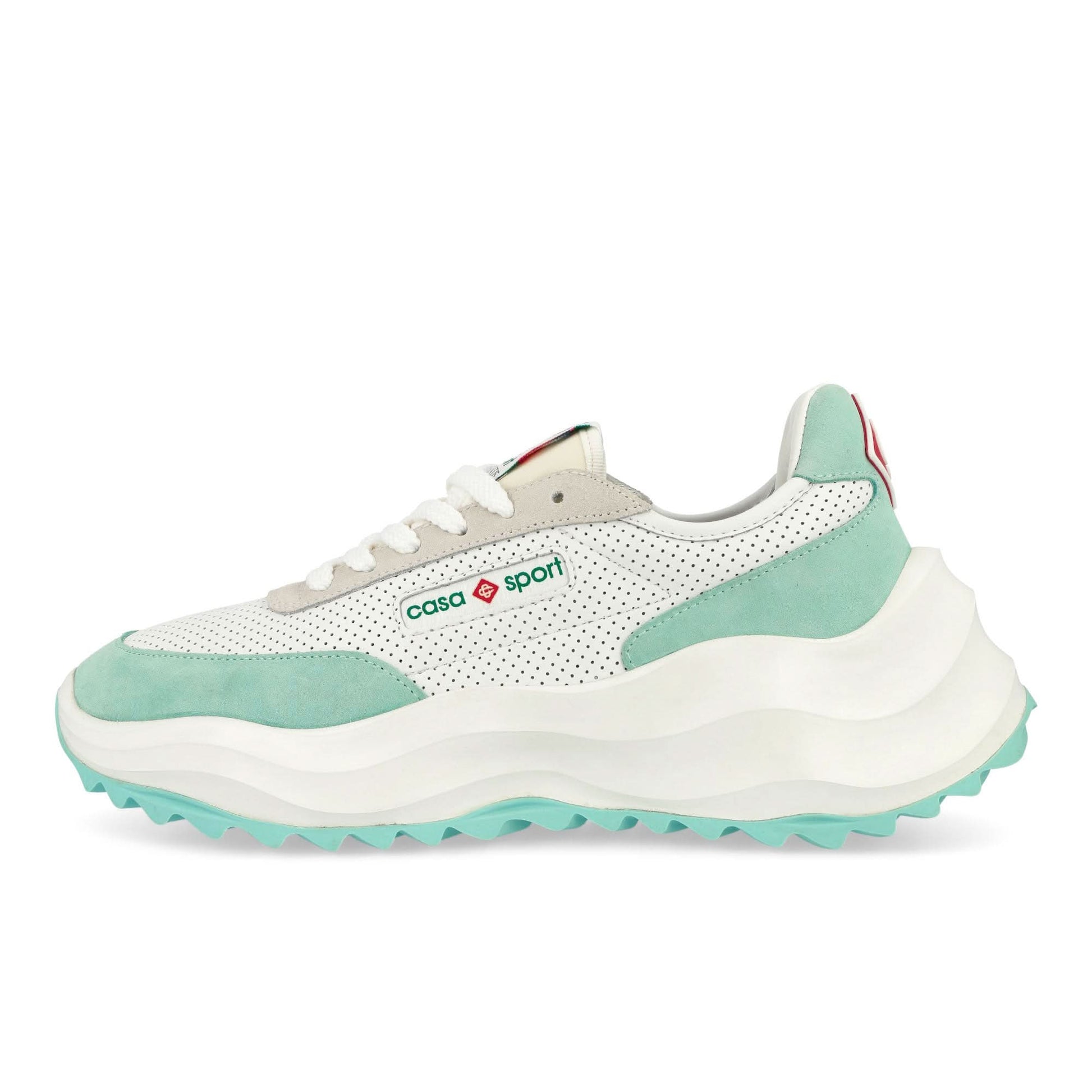 Casablanca Atlantis Sneaker White Sneaker Detail view 1 | Gate