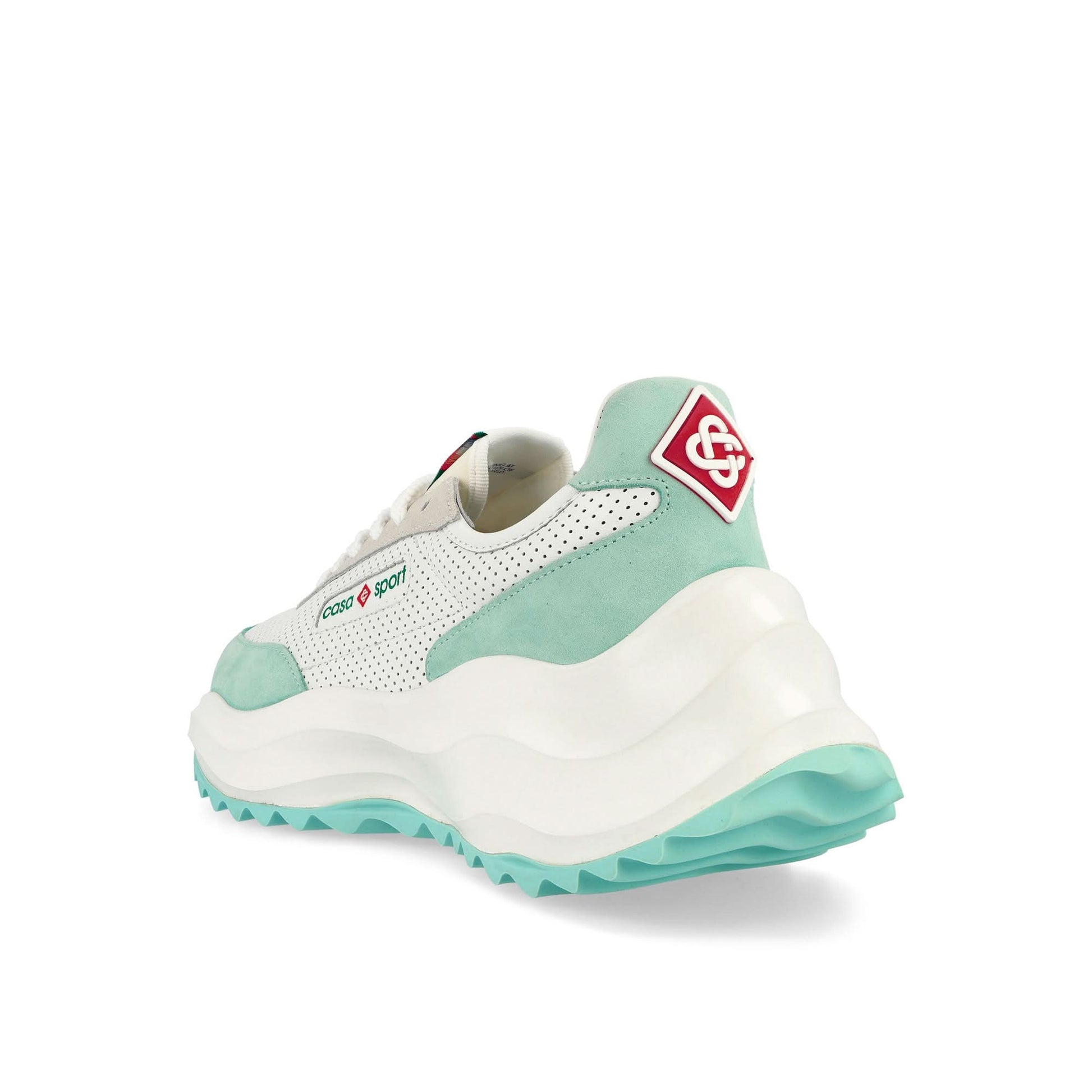 Casablanca Atlantis Sneaker White Sneaker Detail view 3 | Gate