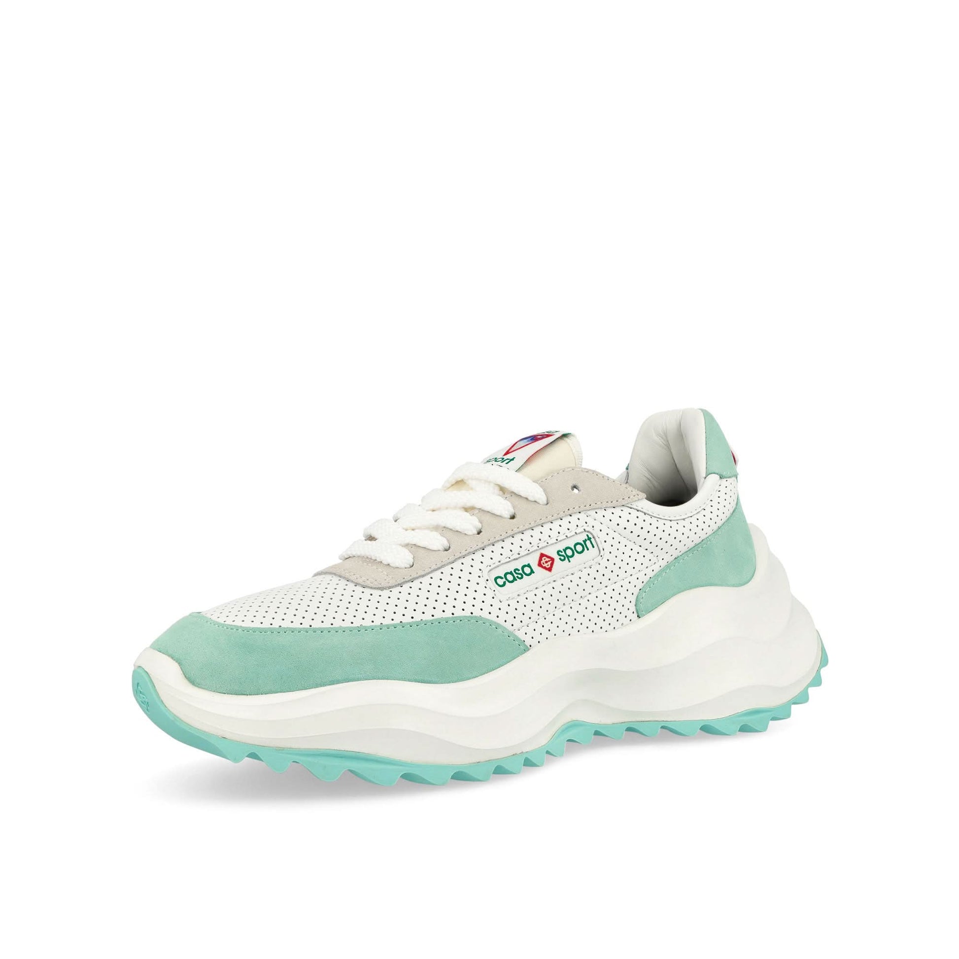 Casablanca Atlantis Sneaker White Sneaker Detail view 4 | Gate