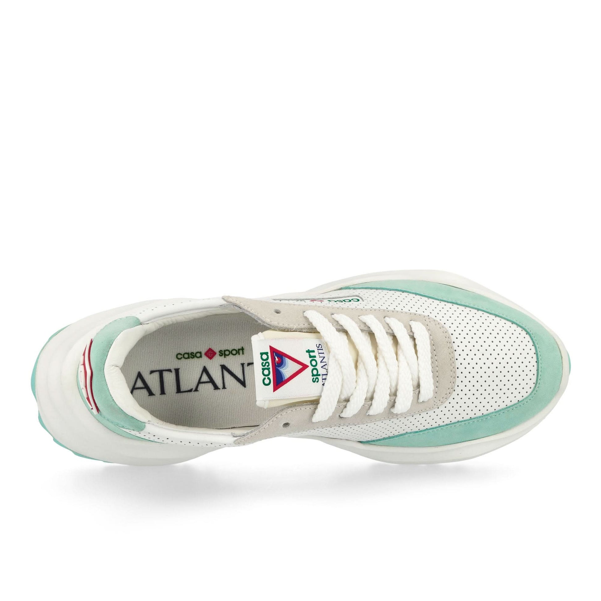 Casablanca Atlantis Sneaker White Sneaker Detail view 5 | Gate
