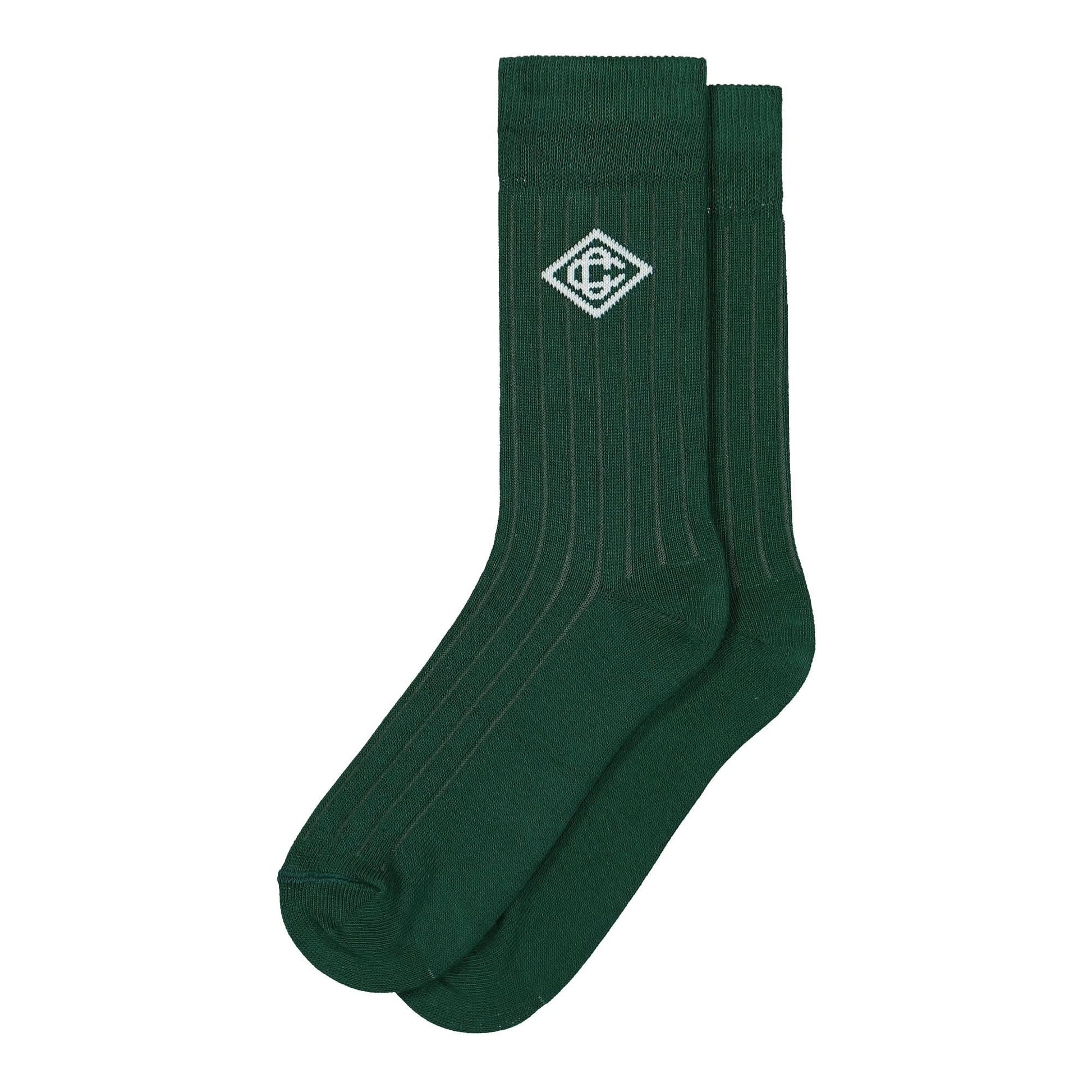 Casablanca Dress Sock Green Detail view 1 | Gate