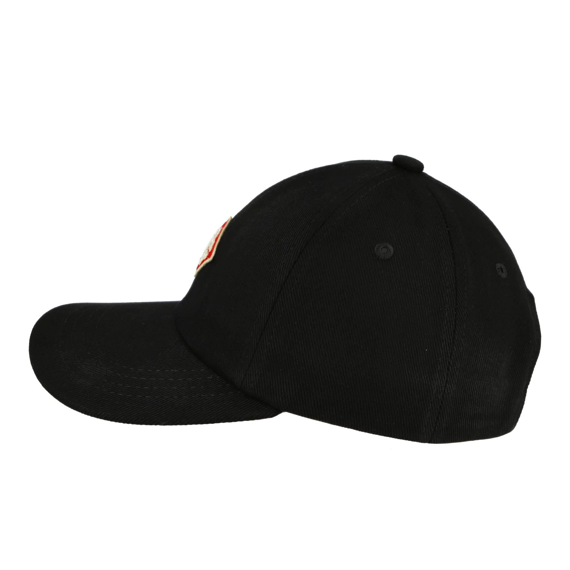 Casablanca Diamond Logo Patch Cap Black Detail view 2 | Gate