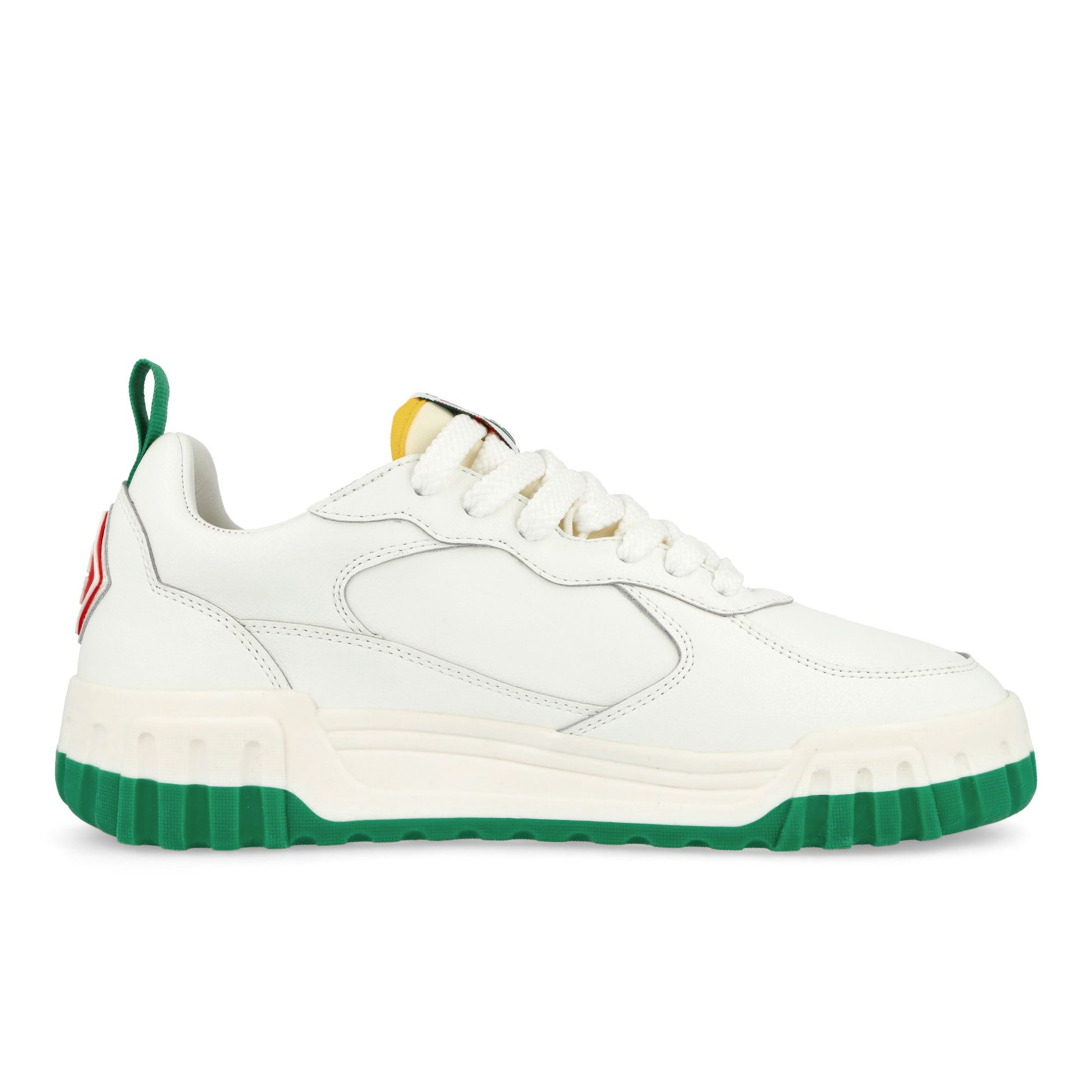 Casablanca Tennis Court Sneaker White Sneaker Detail view 2 | Gate