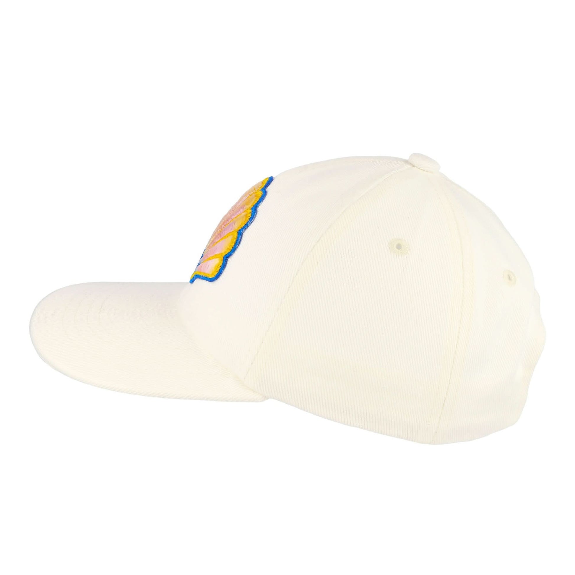Casablanca Cotton Twill Patch Cap White Detail view 2 | Gate