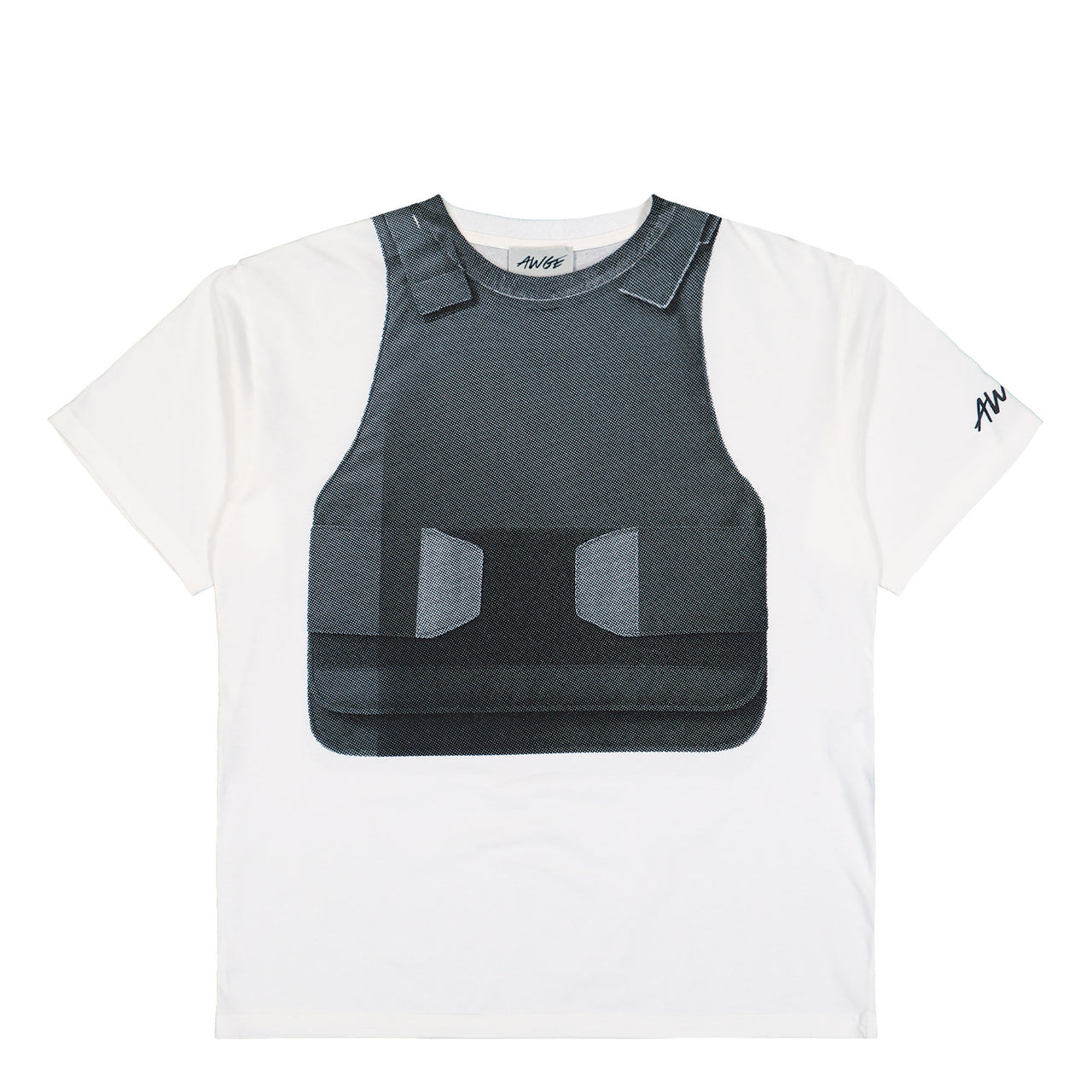 AWGE Vest Tee White T-Shirts AS6SXH01VP-JE587.001 Detail View 1 | GATE