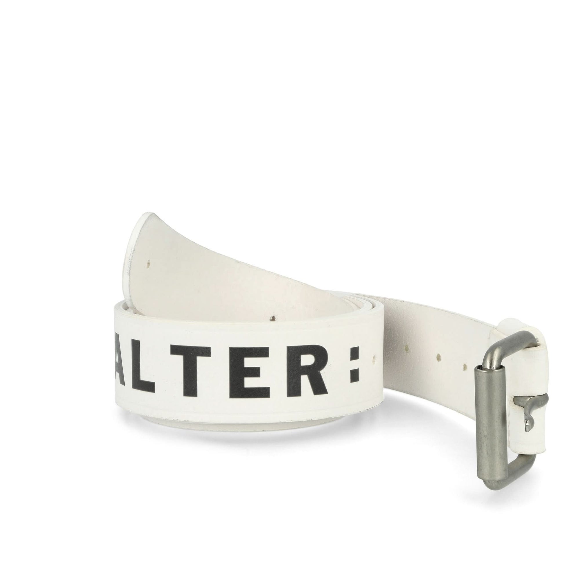 Walter Van Beirendonck Reboot Belt White Detail view 2 | Gate