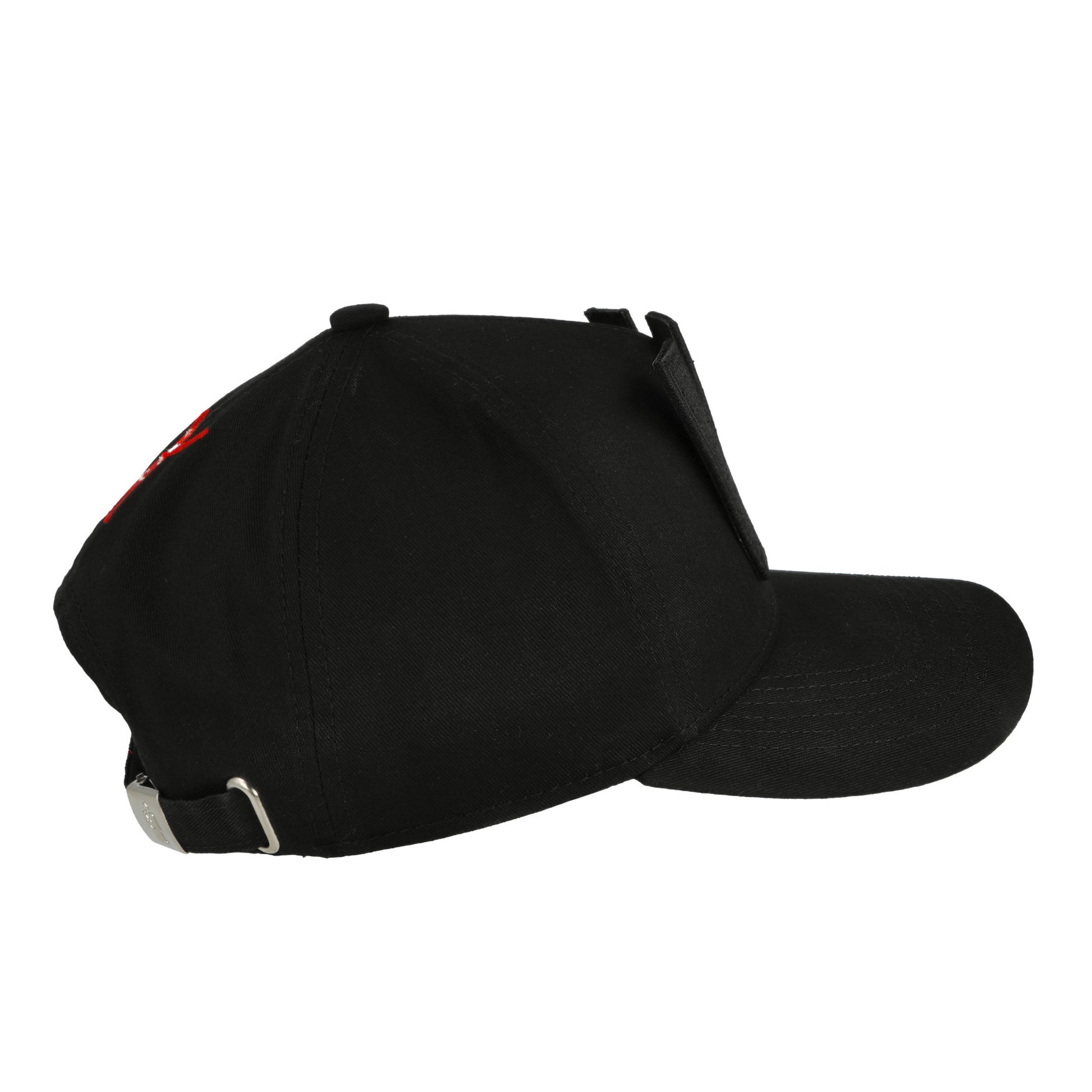 Walter Van Beirendonck W-Cap Comb. I Black Caps 9018 Detail View 3 | GATE