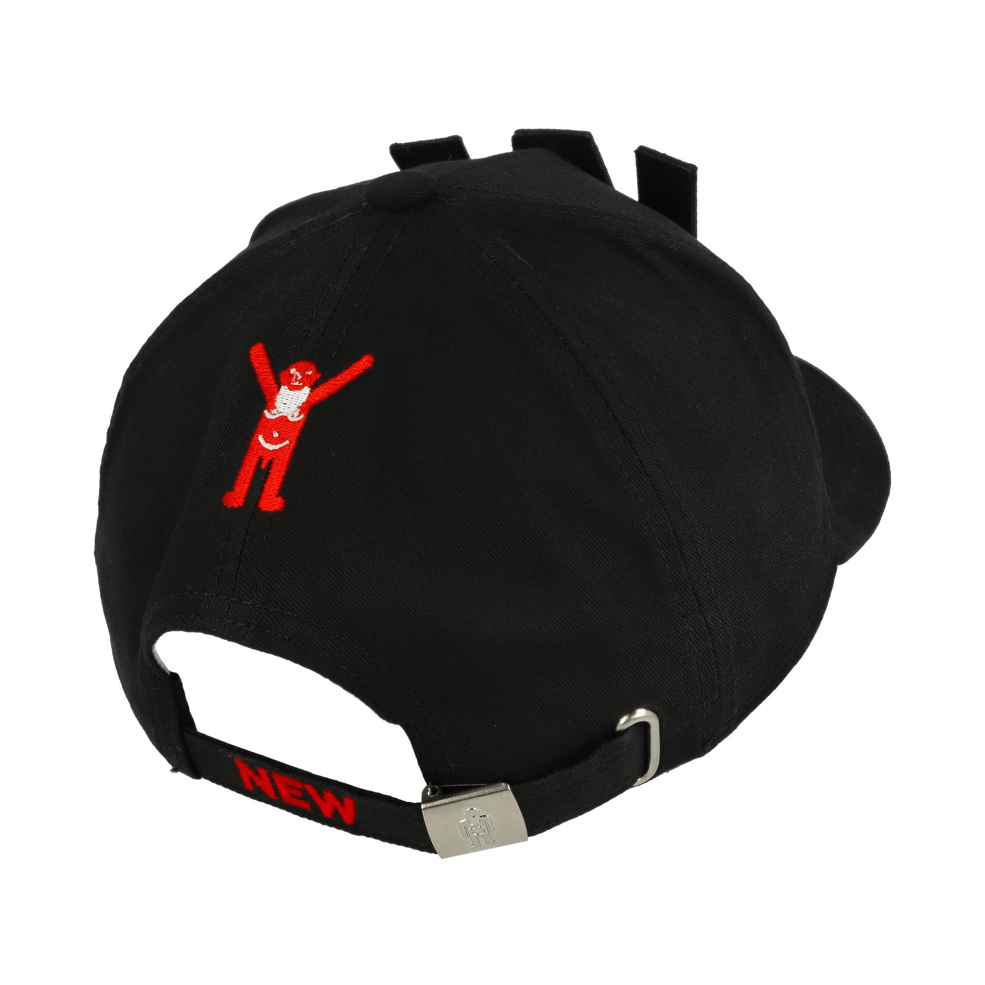 Walter Van Beirendonck W-Cap Comb. I Black Caps 9018 Detail View 5 | GATE