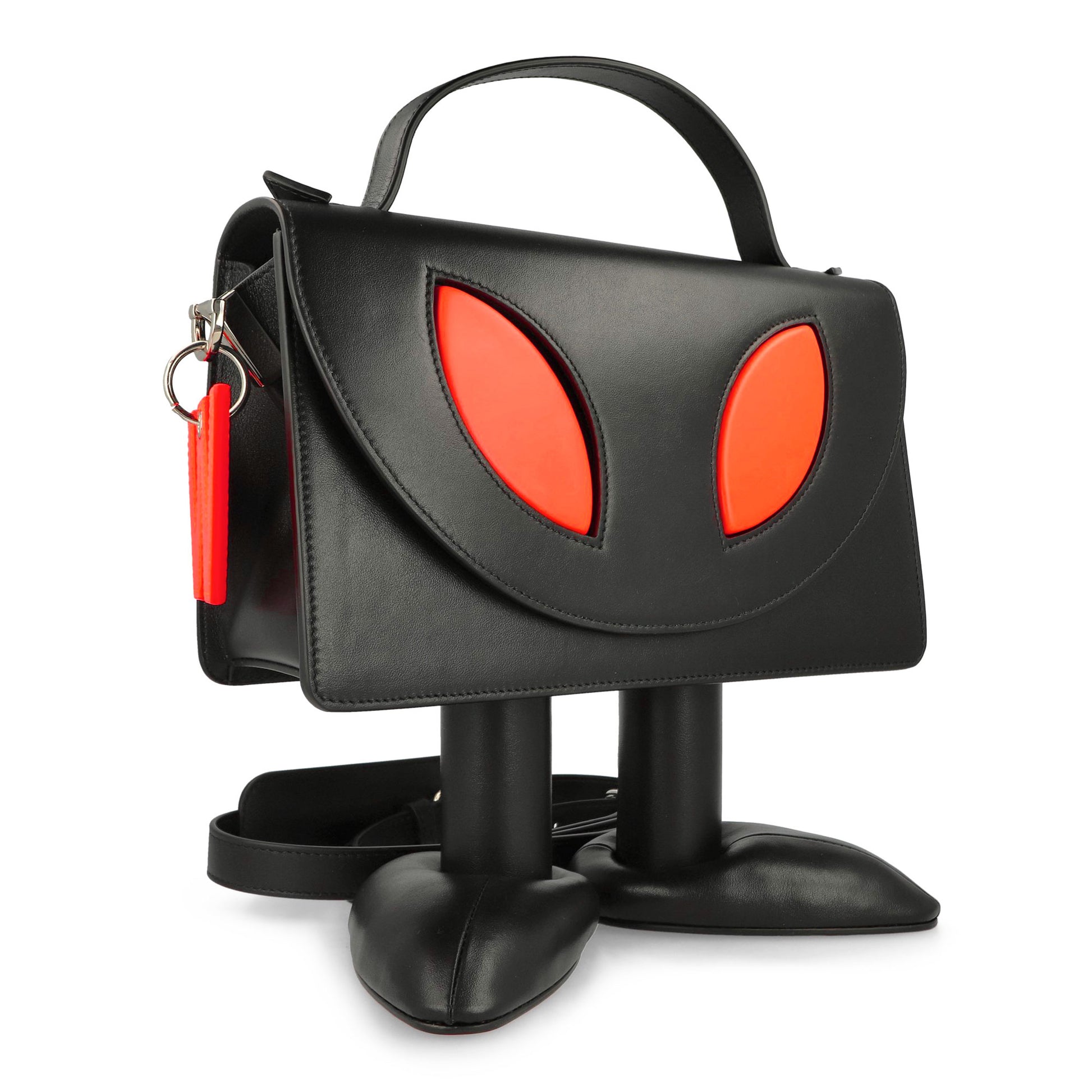 Walter Van Beirendonck Alien Freind Bag Comb. I Black Hand Bags 9046 Detail View 4 | GATE