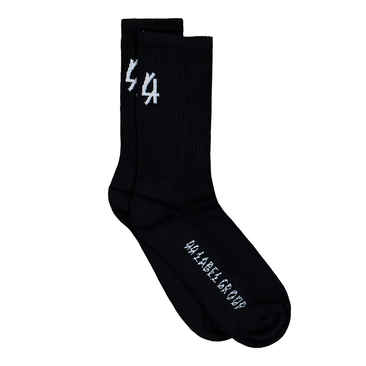 44 Label Group Mid Length Classic Socks Black + 44 Dirty White Socks B0030141-KN075-P447 Detail View 1 | GATE