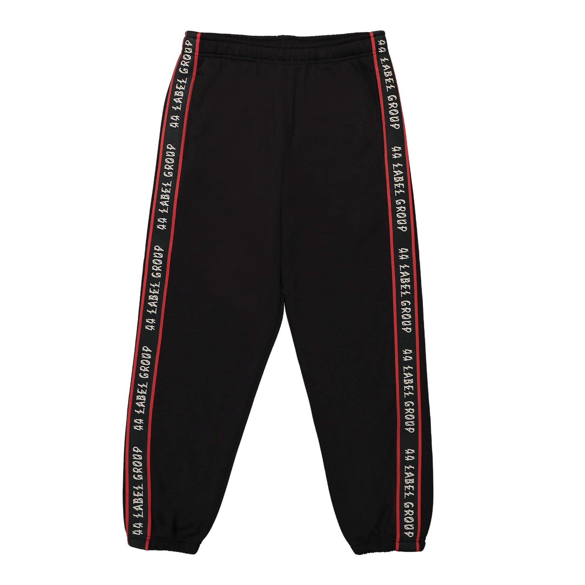 44 Label Group 44 Logo Taped Original Sweatpants Black Detail view 1 | Gate