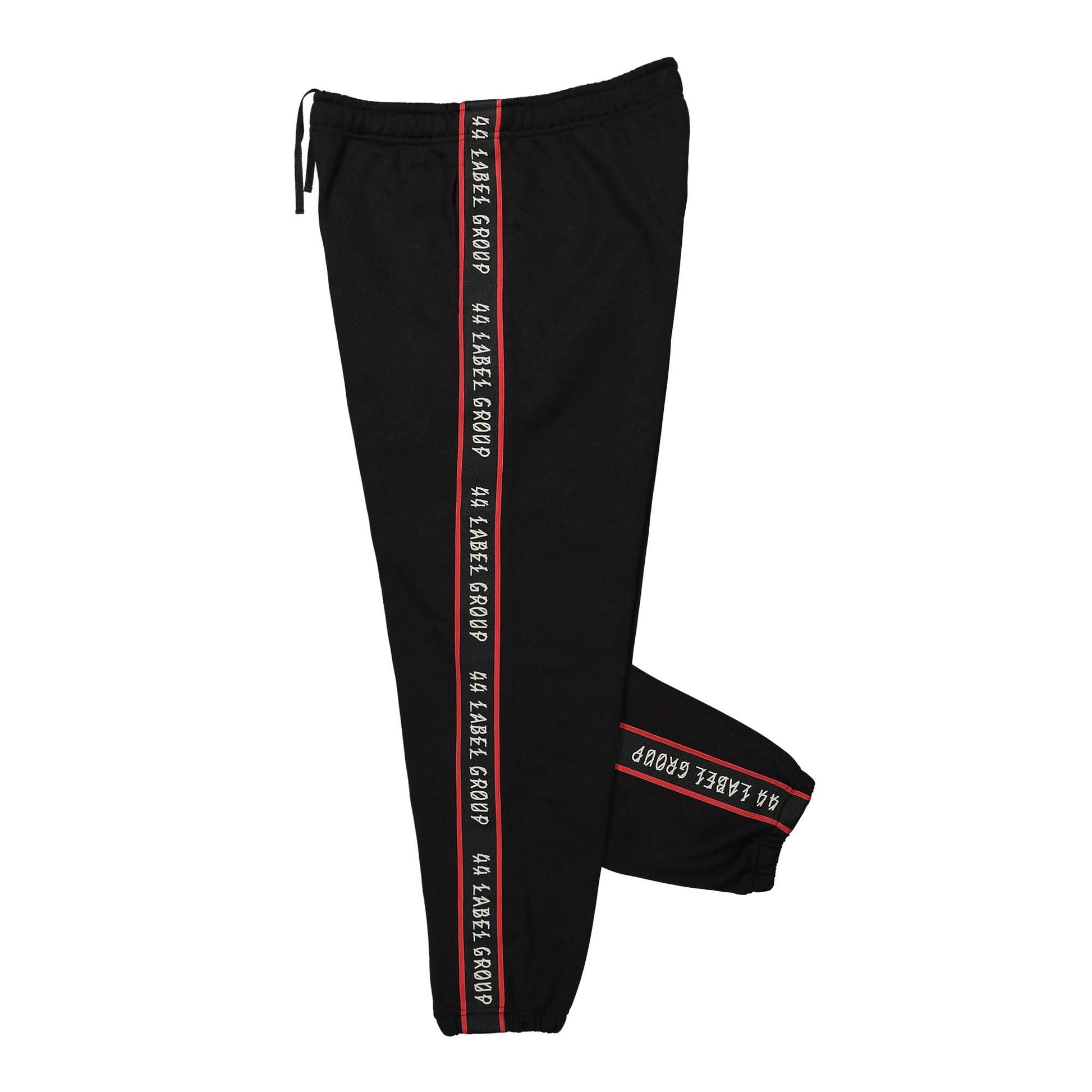 44 Label Group 44 Logo Taped Original Sweatpants Black Detail view 3 | Gate
