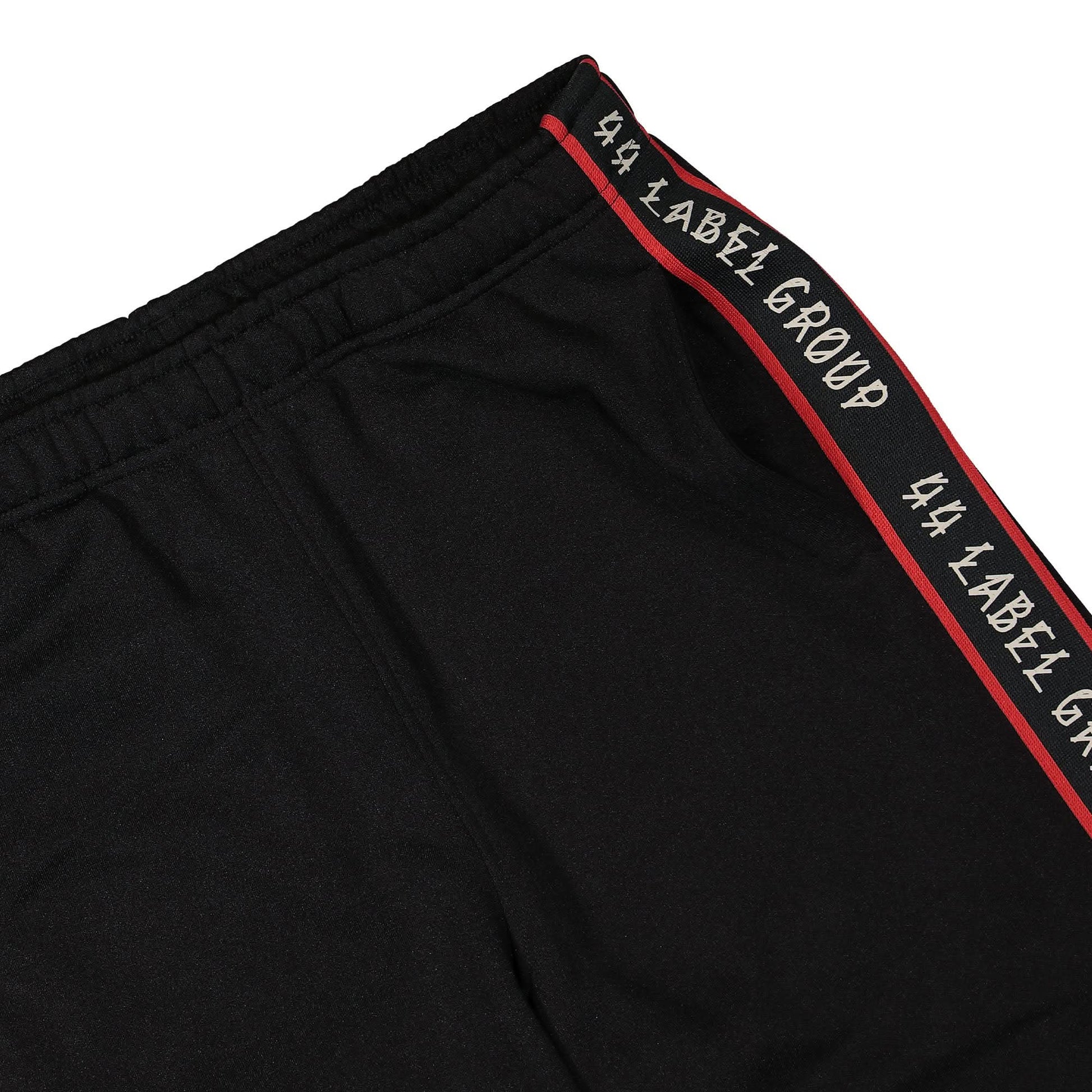 44 Label Group 44 Logo Taped Original Sweatpants Black Detail view 4 | Gate
