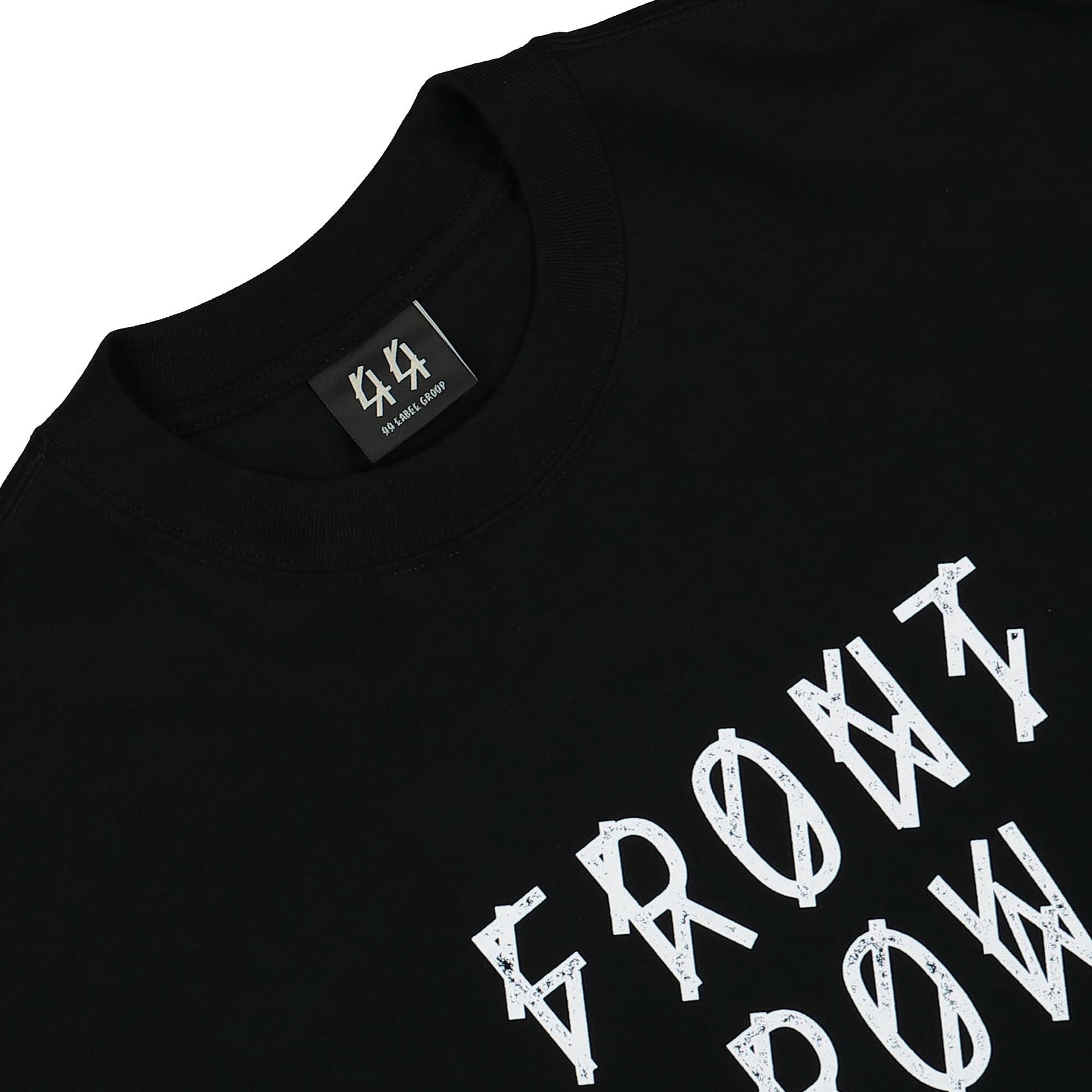 44 Label Group Front Row Tee Black Detail view 3 | Gate