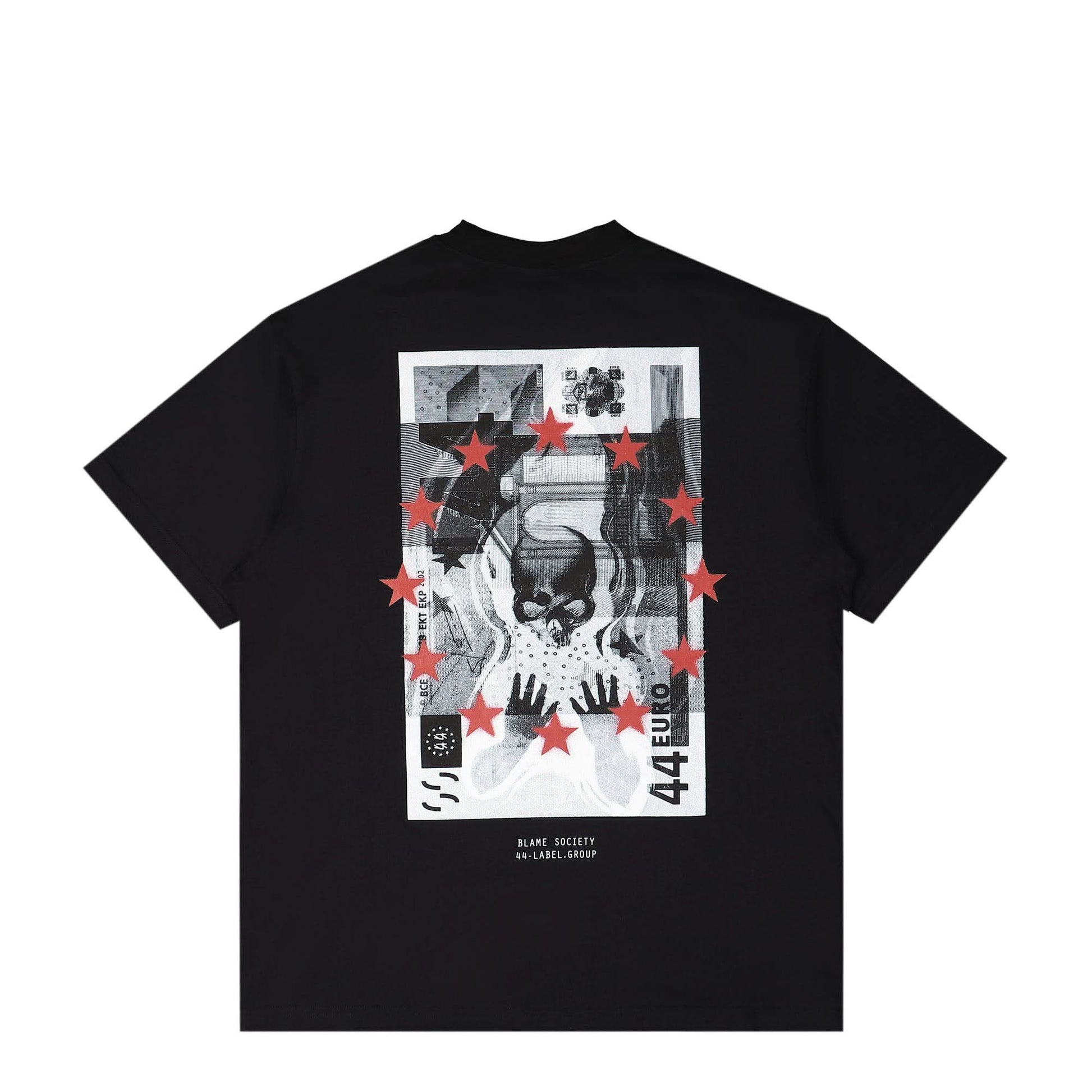 44 Label Group Burning Money Tee Black Detail view 2 | Gate