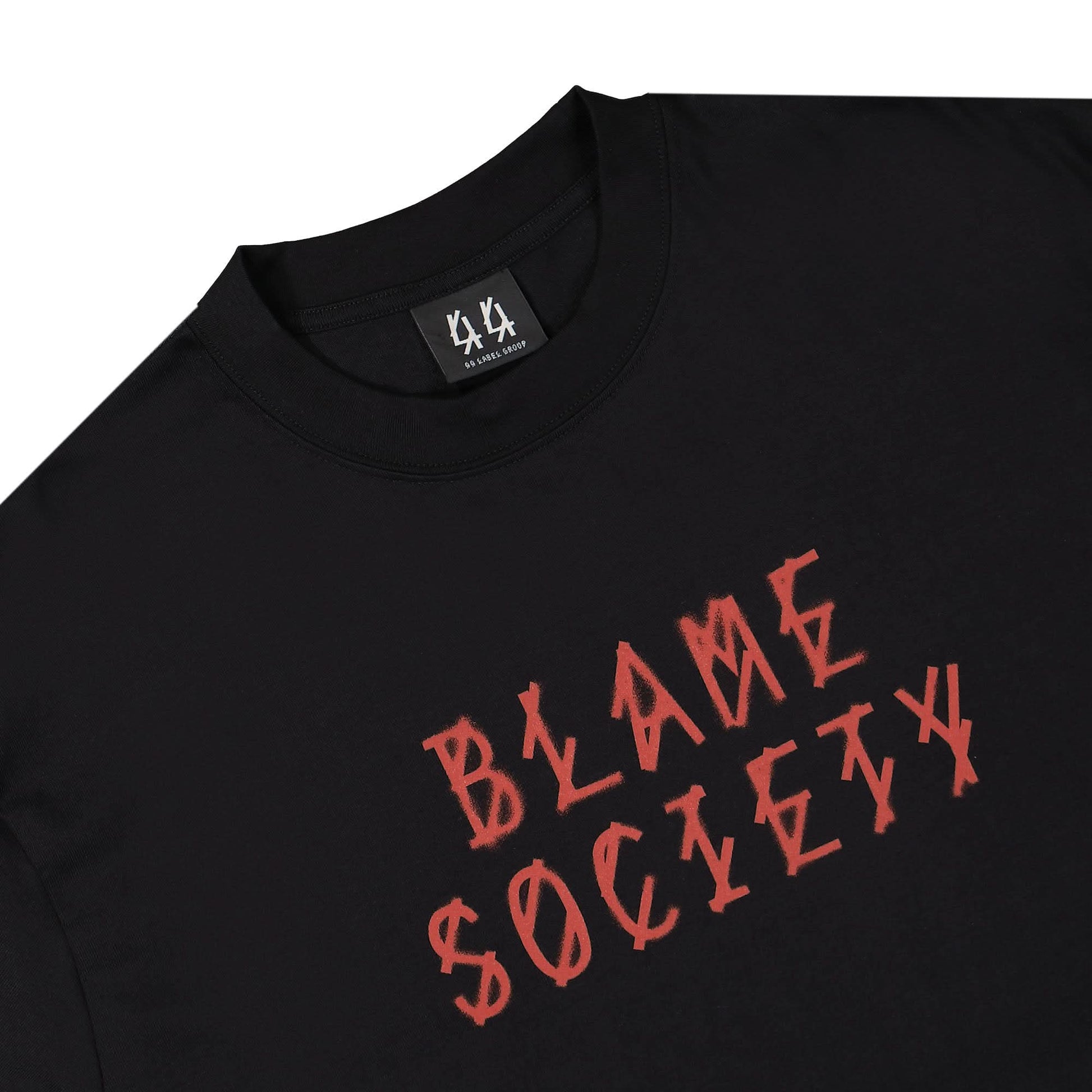 44 Label Group Burning Money Tee Black Detail view 3 | Gate