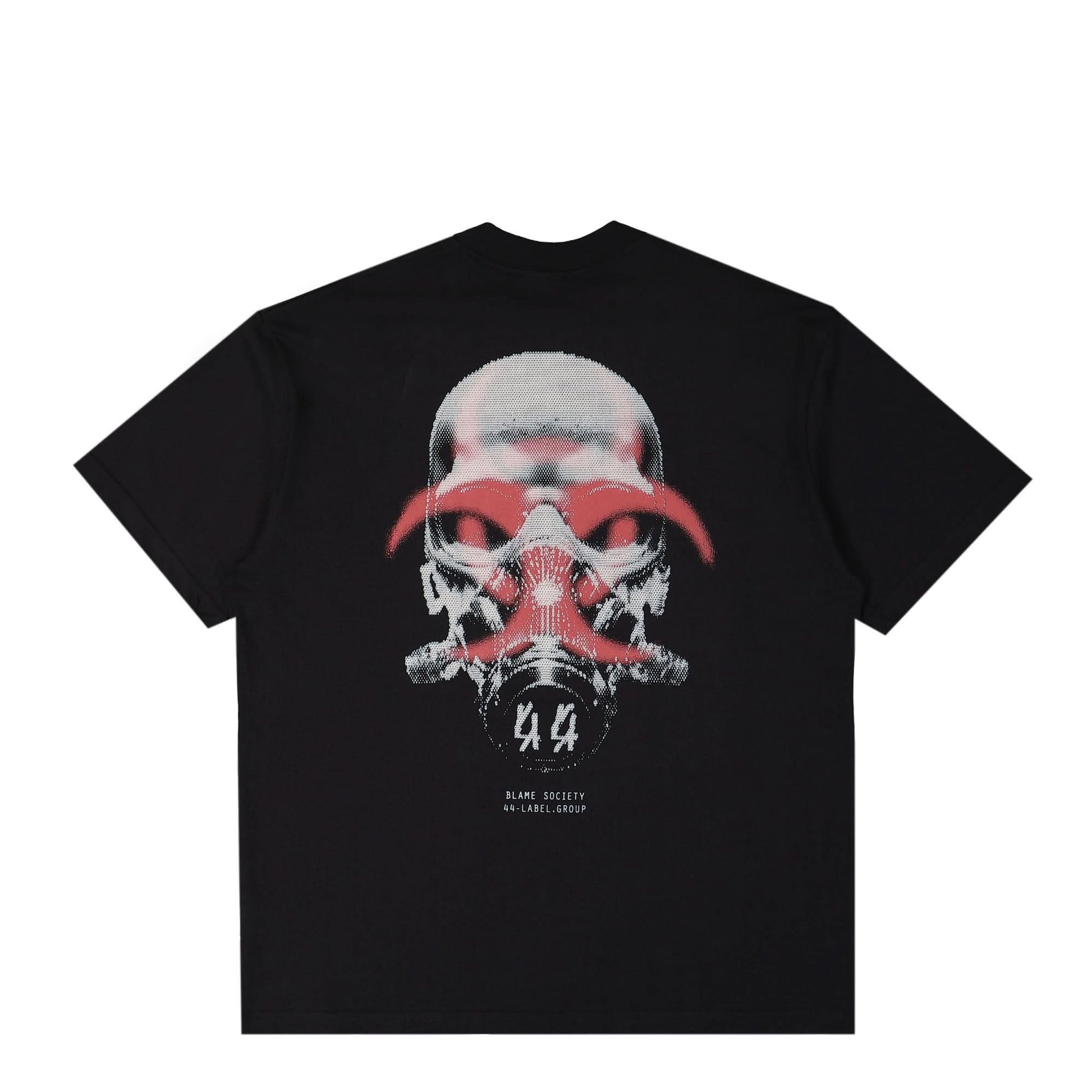 44 Label Group Rave Skull Hazard Tee Black Detail view 2 | Gate