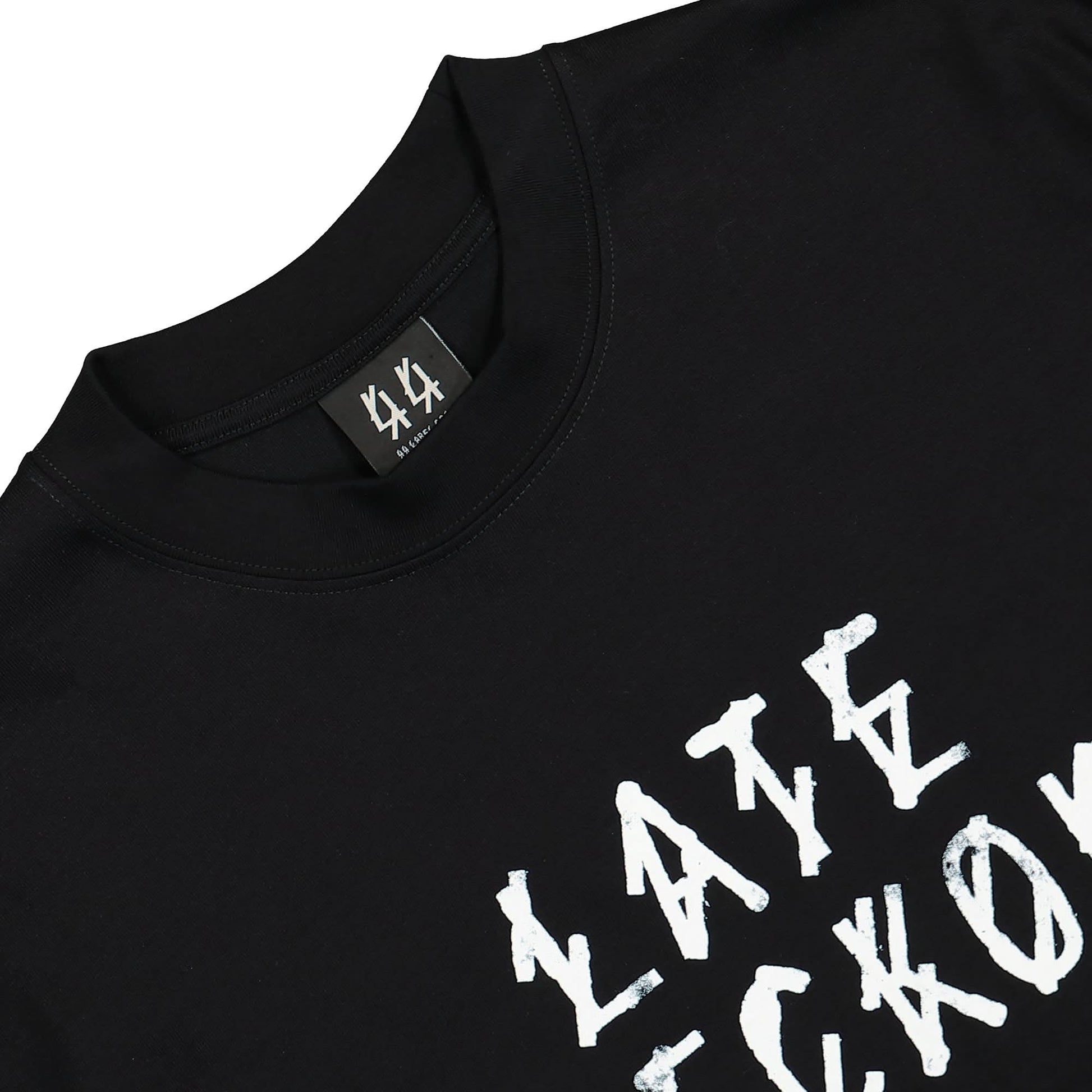 44 Label Group Room 44 Tee Black Detail view 3 | Gate