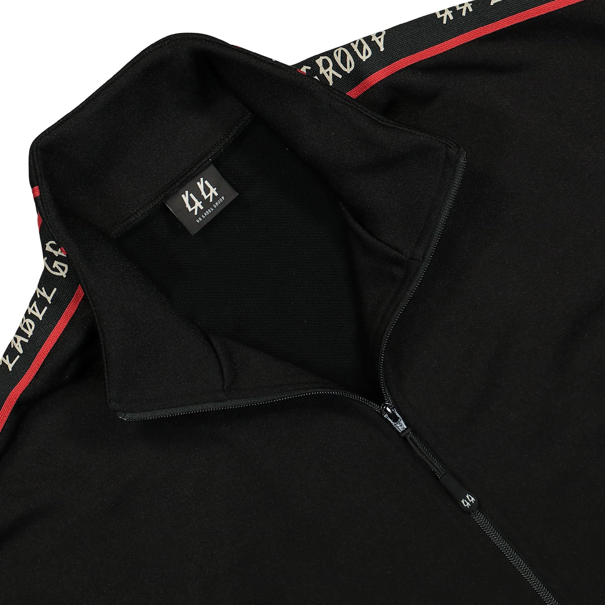 44 Label Group Taped High Neck Black Detail view 3 | Gate