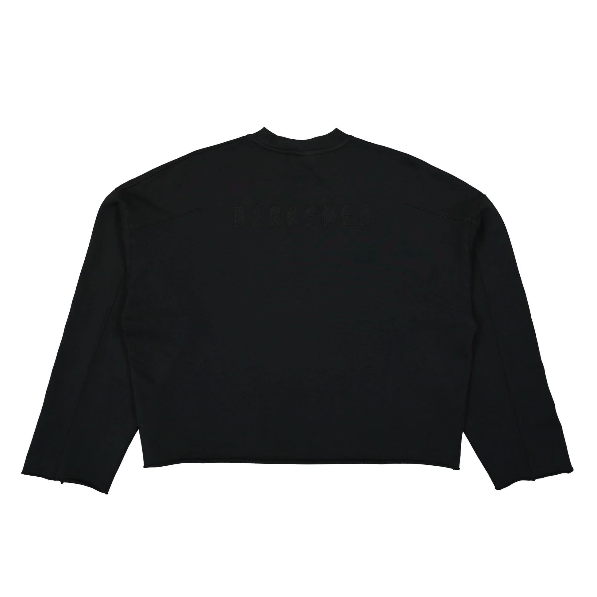 44 Label Group Darkened Monk Crewneck Black Detail view 2 | Gate