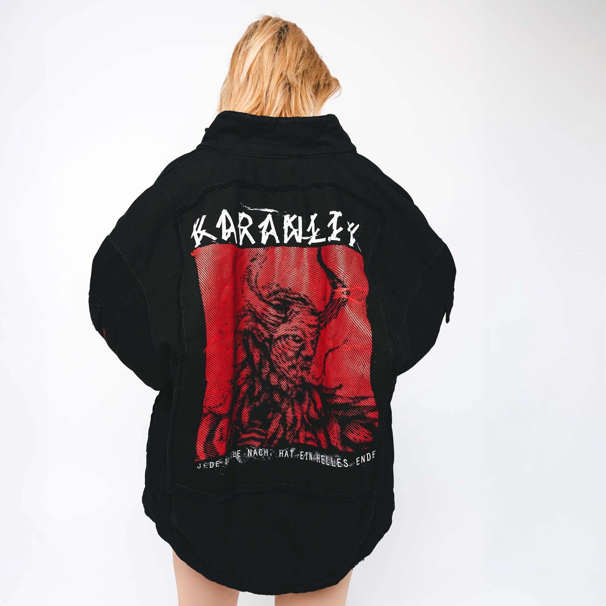 44 Label Group Karanlik Jacket Black Detail view 2 | Gate