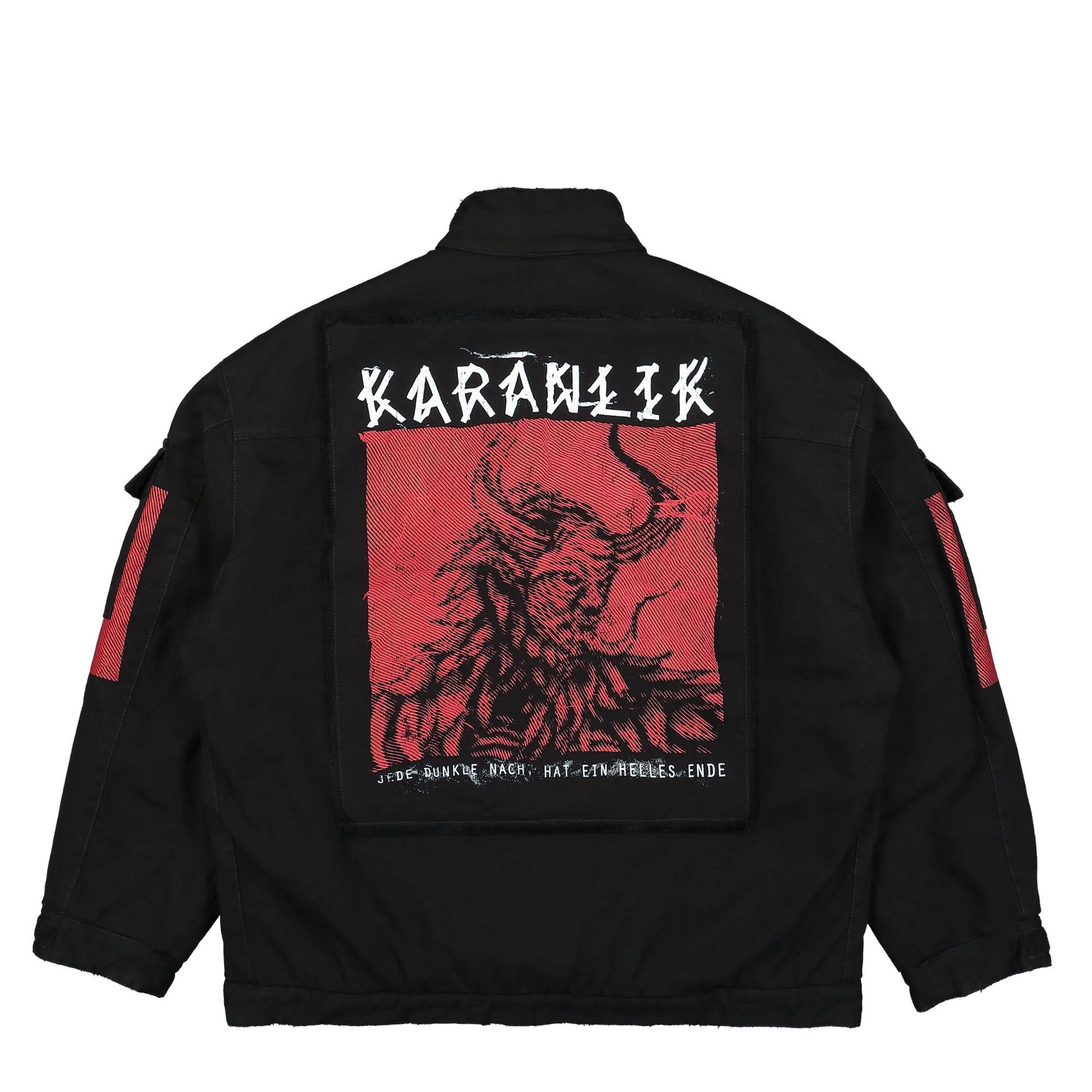 44 Label Group Karanlik Jacket Black Detail view 4 | Gate