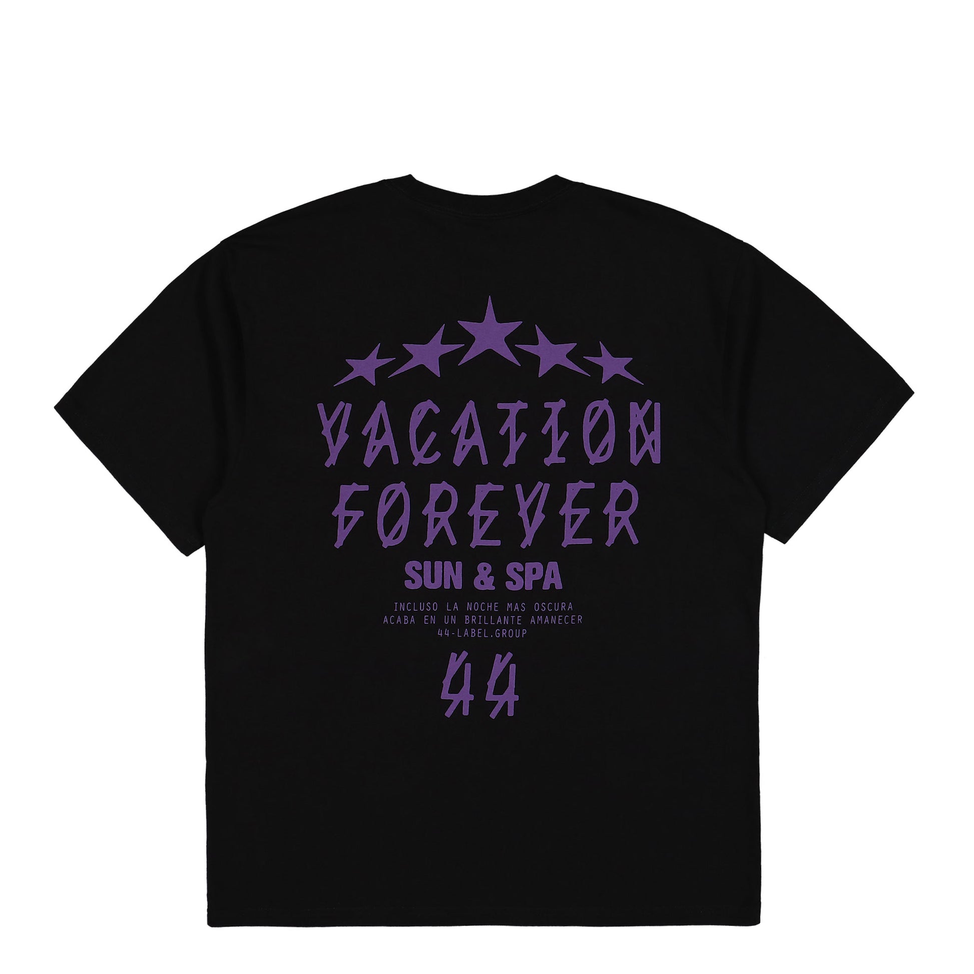 44 Label Group Vacation 4ever Tee Black Detail view 2 | Gate