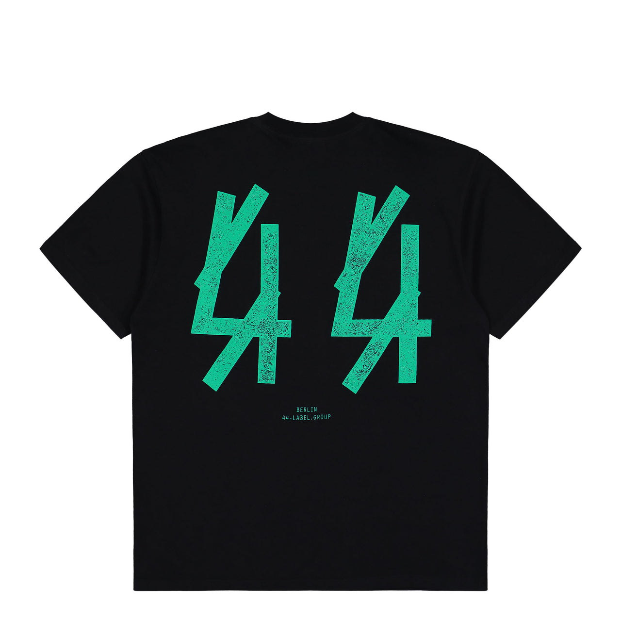 44 Label Group Guestlist Tee Black + Guestlist Emerald T-Shirts B0030556-FA582-P662 Detail View 1 | GATE