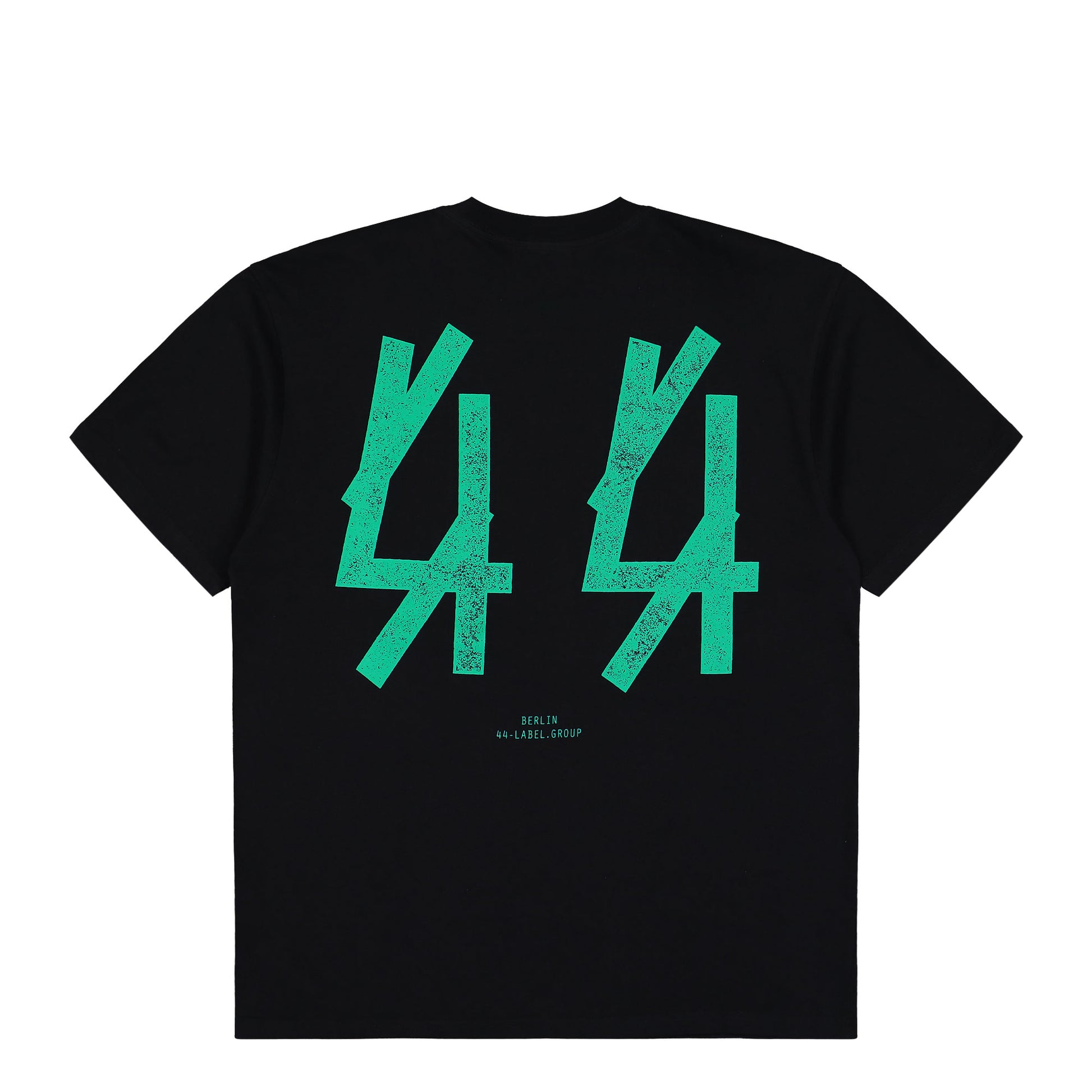 44 Label Group Guestlist Tee Black + Guestlist Emerald T-Shirts B0030556-FA582-P662 Detail View 2 | GATE