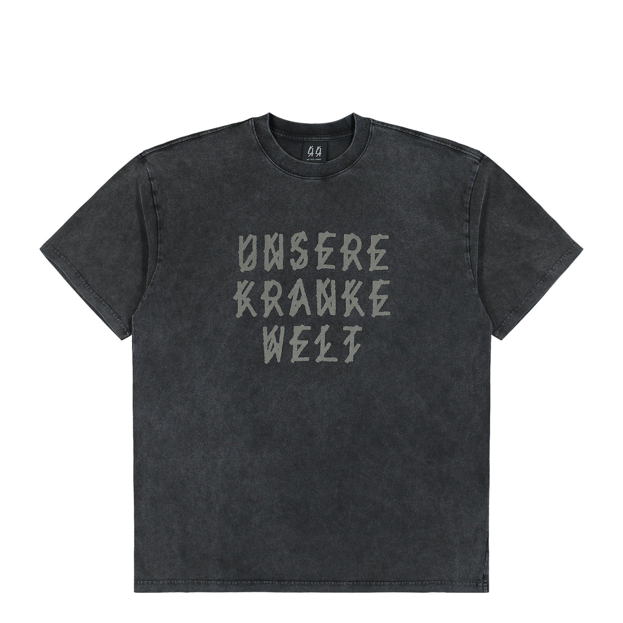 44 Label Group Welt Tee Marble Grey + Welt Smoke Grey T-Shirts B0030556-FA673-P681 Detail View 1 | GATE