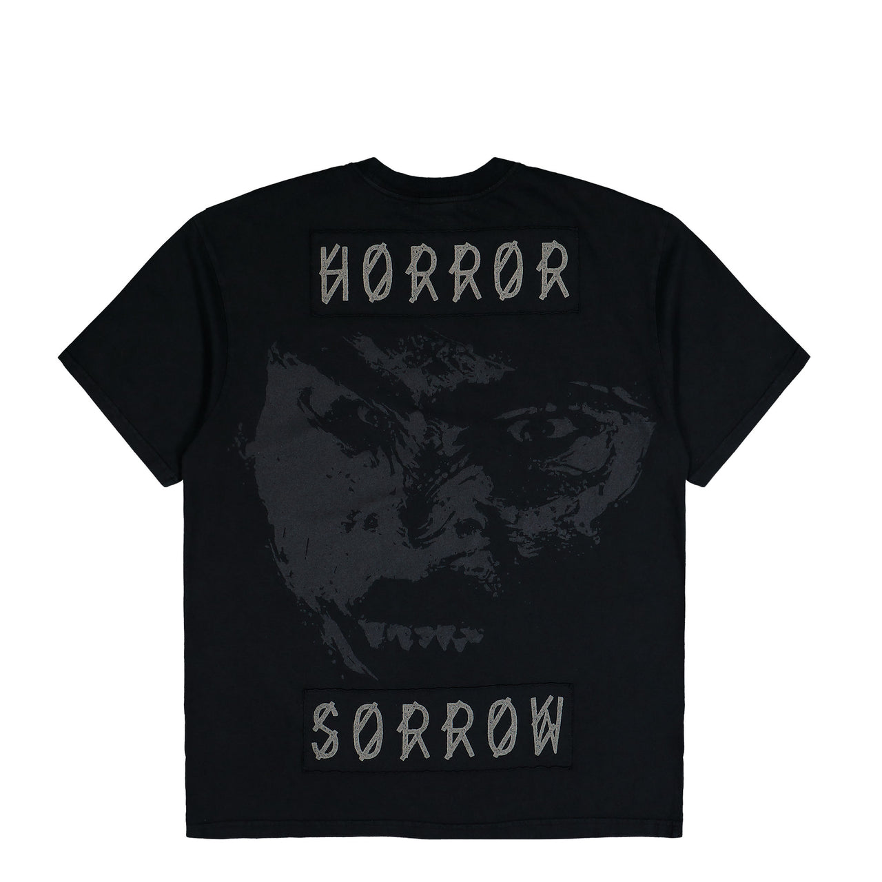 44 Label Group Sorrow Tee Black T-Shirt B0030556-FA673-P683 Detail View 1 | GATE