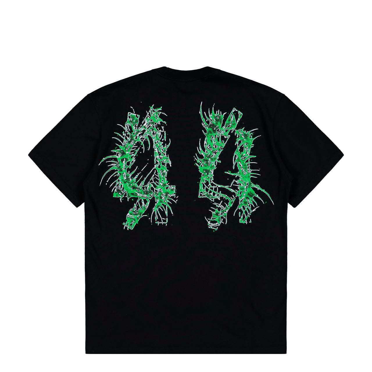 44 Label Group Centipede Tee Black + Centipede Xenon Green T-Shirts B0030556-FA706-P767 Detail View 1 | GATE