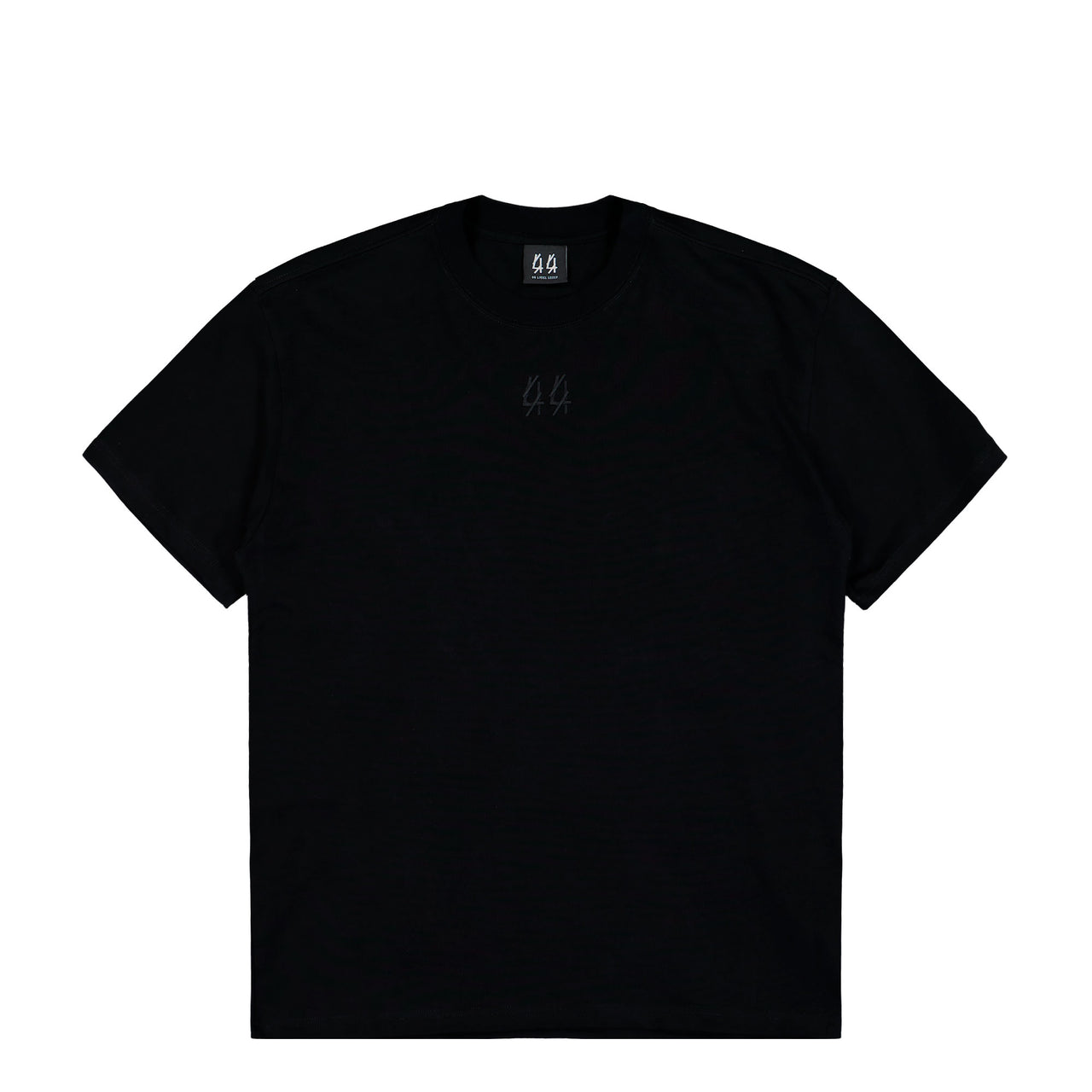 44 Label Group Safety Pins Tee Black + 44 Solid Red Hardware T-Shirts B0030556-FA706-P792 Detail View 1 | GATE