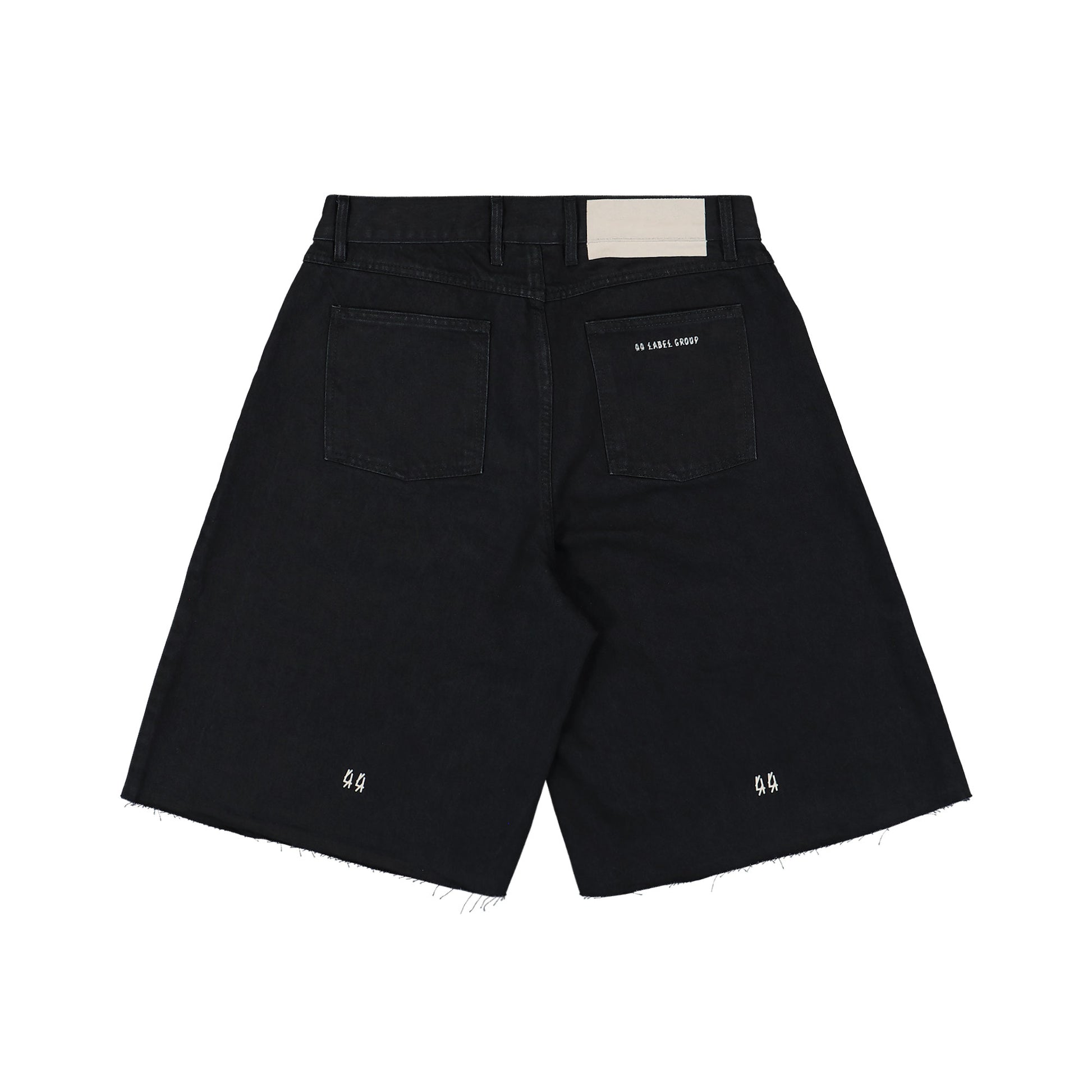 44 Label Group Pappas Short LNYRD Black Denim Tex 4 Black Detail view 3 | Gate