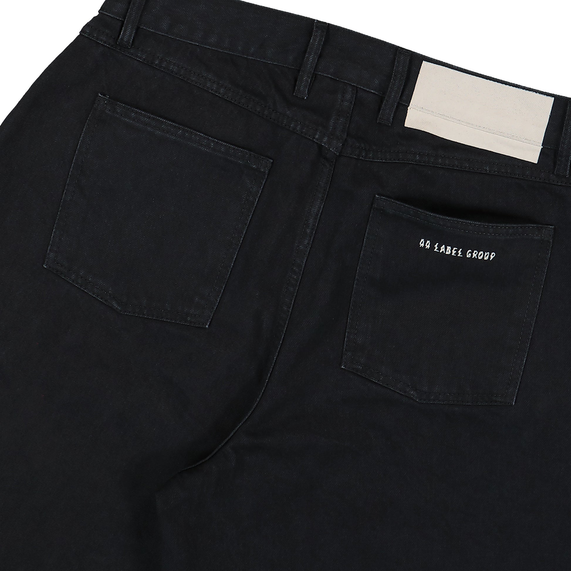 44 Label Group Pappas Short LNYRD Black Denim Tex 4 Black Detail view 6 | Gate
