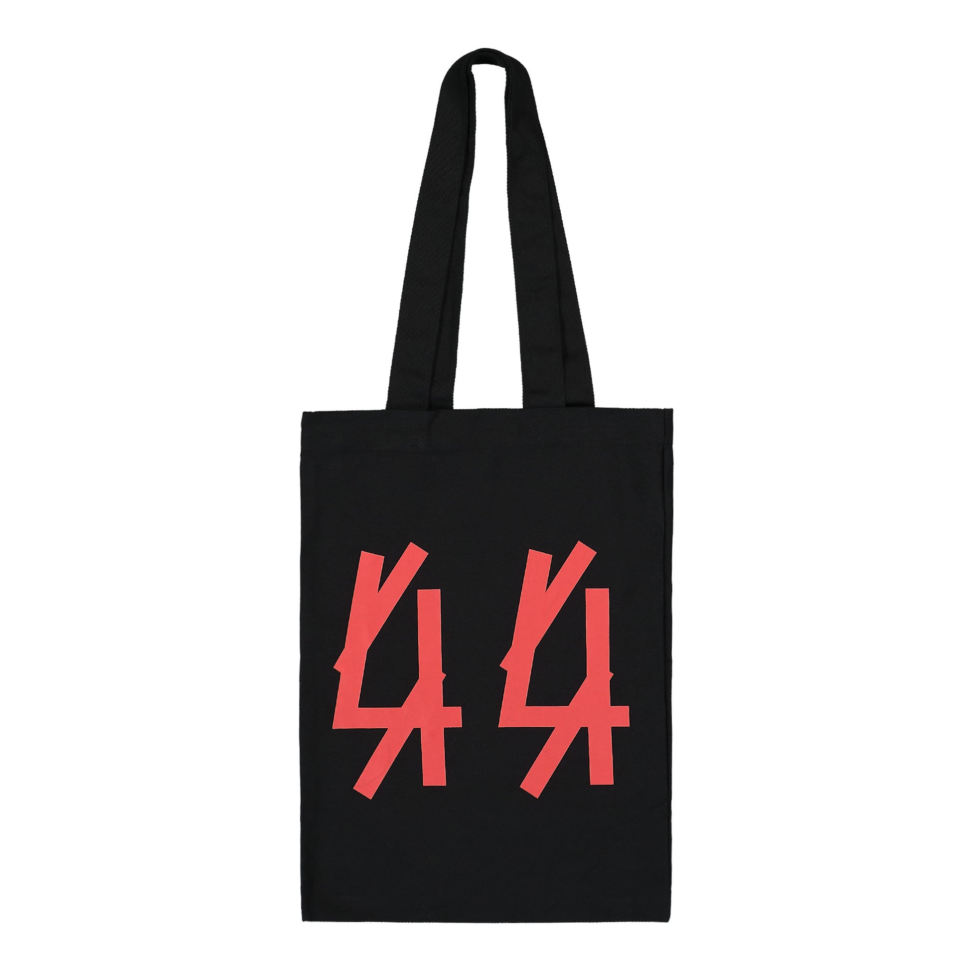 44 Label Group Tote Bag Heavy Cotton Black Detail view 1 | Gate