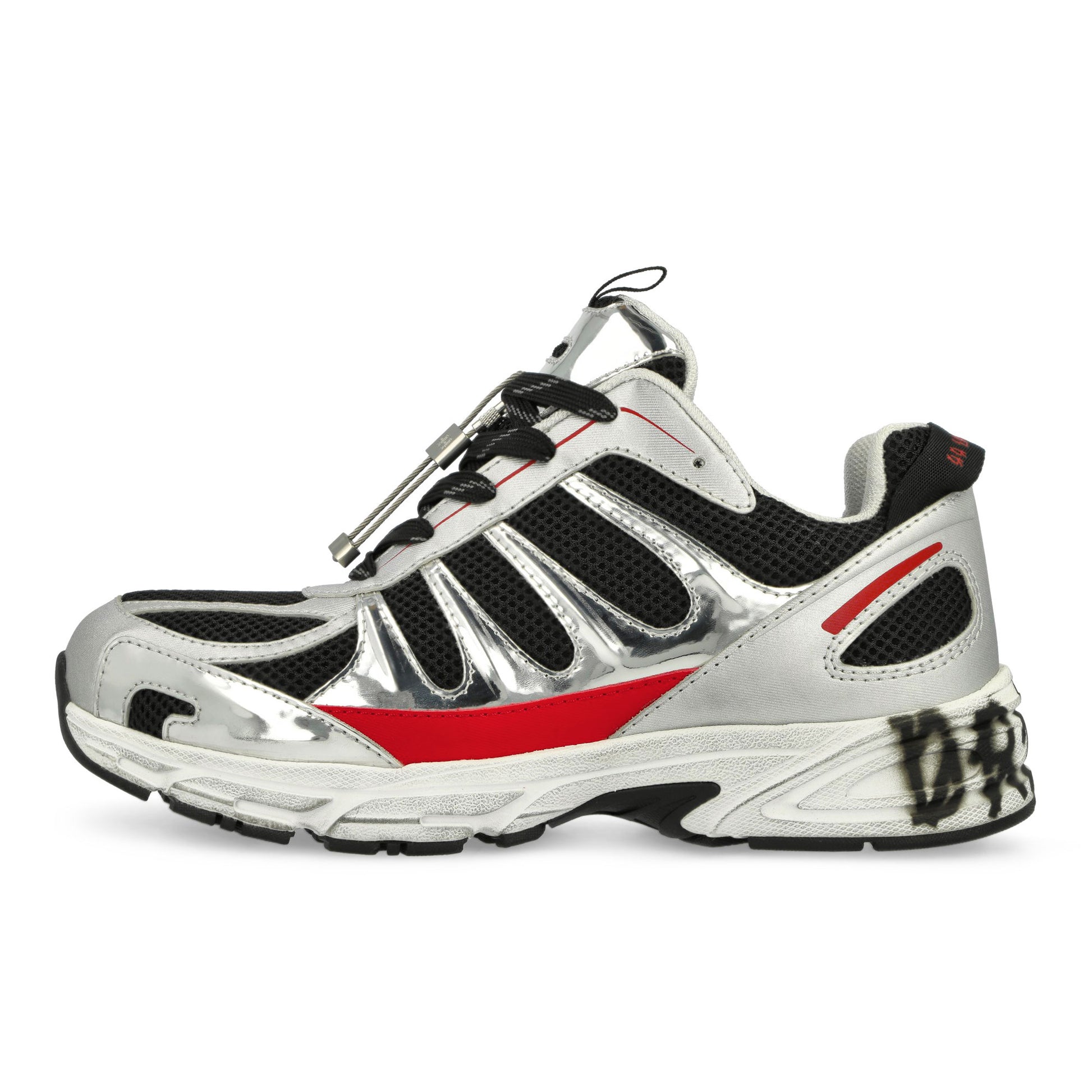 44 Label Group Dragger Sneakers Silver Sneaker Detail view 1 | Gate