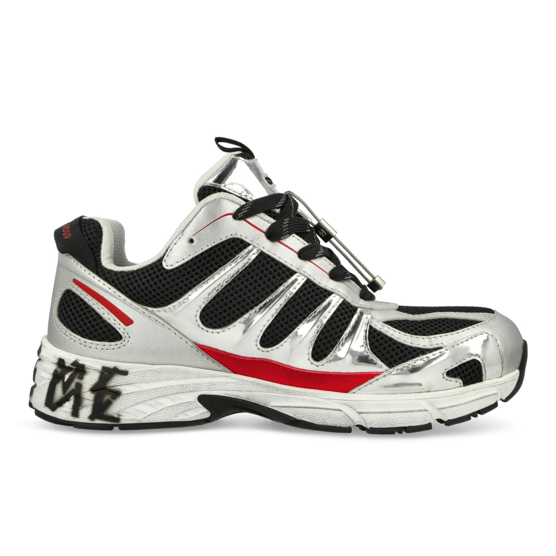 44 Label Group Dragger Sneakers Silver Sneaker Detail view 3 | Gate