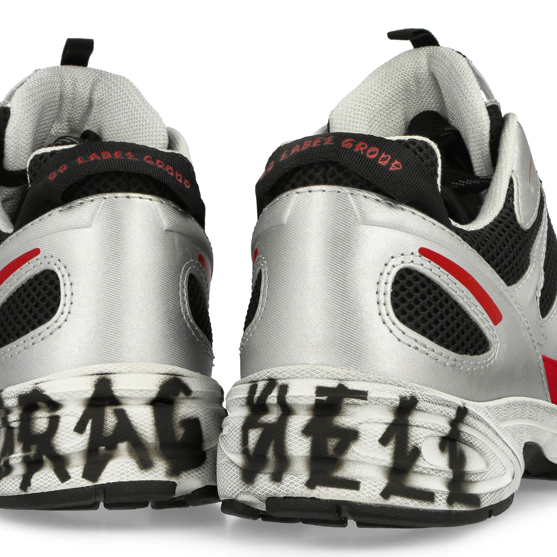 44 Label Group Dragger Sneakers Silver Sneaker Detail view 7 | Gate