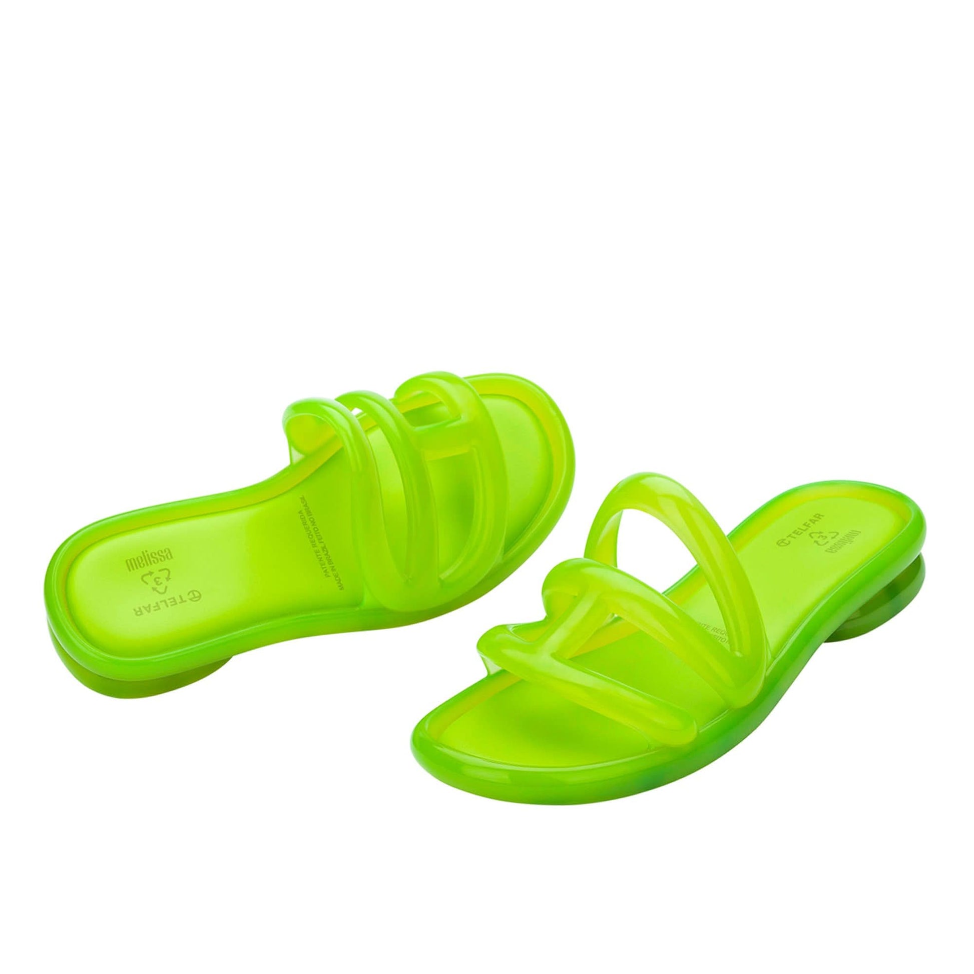 Telfar Jelly Slide Green Slides Detail view 6 | Gate