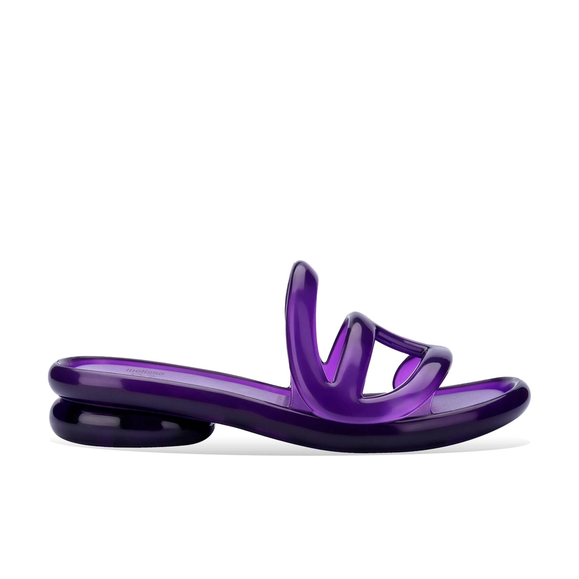 Telfar Jelly Slide Purple Slides Detail view 2 | Gate