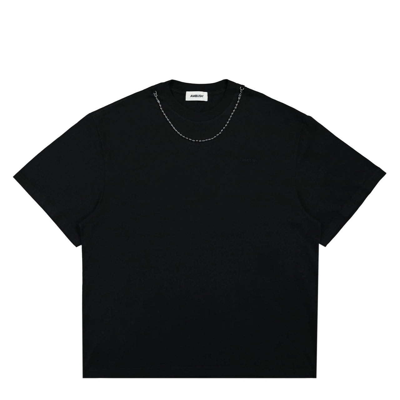 Ambush Ballchain S/S T-Shirt Black Detail view 1 | Gate