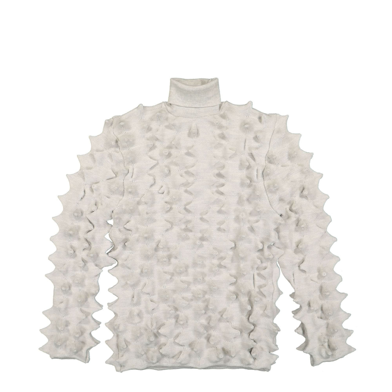 Ambush Spikes Turtleneck Grey Detail view 1 | Gate