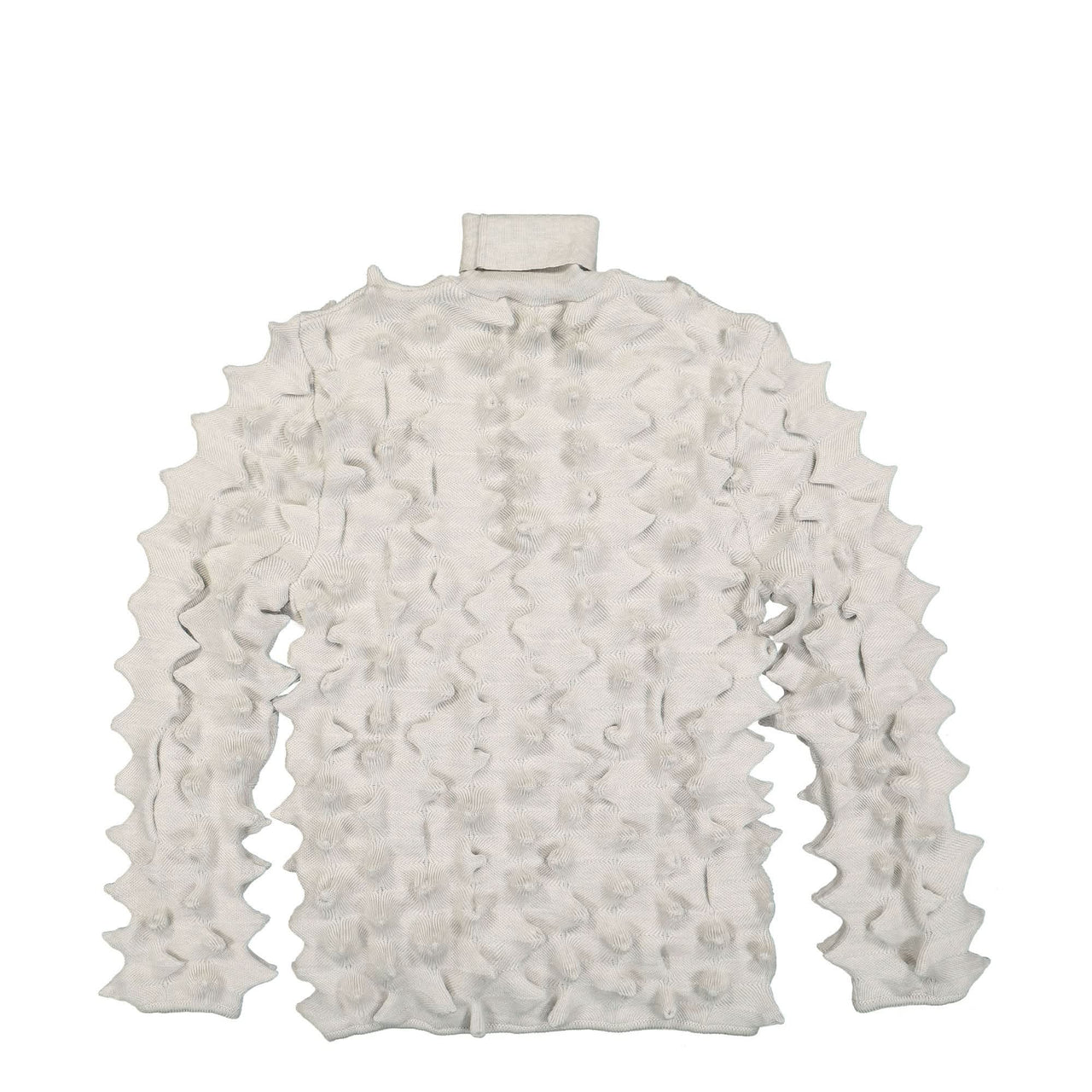 Ambush Spikes Turtleneck Grey Detail view 1 | Gate