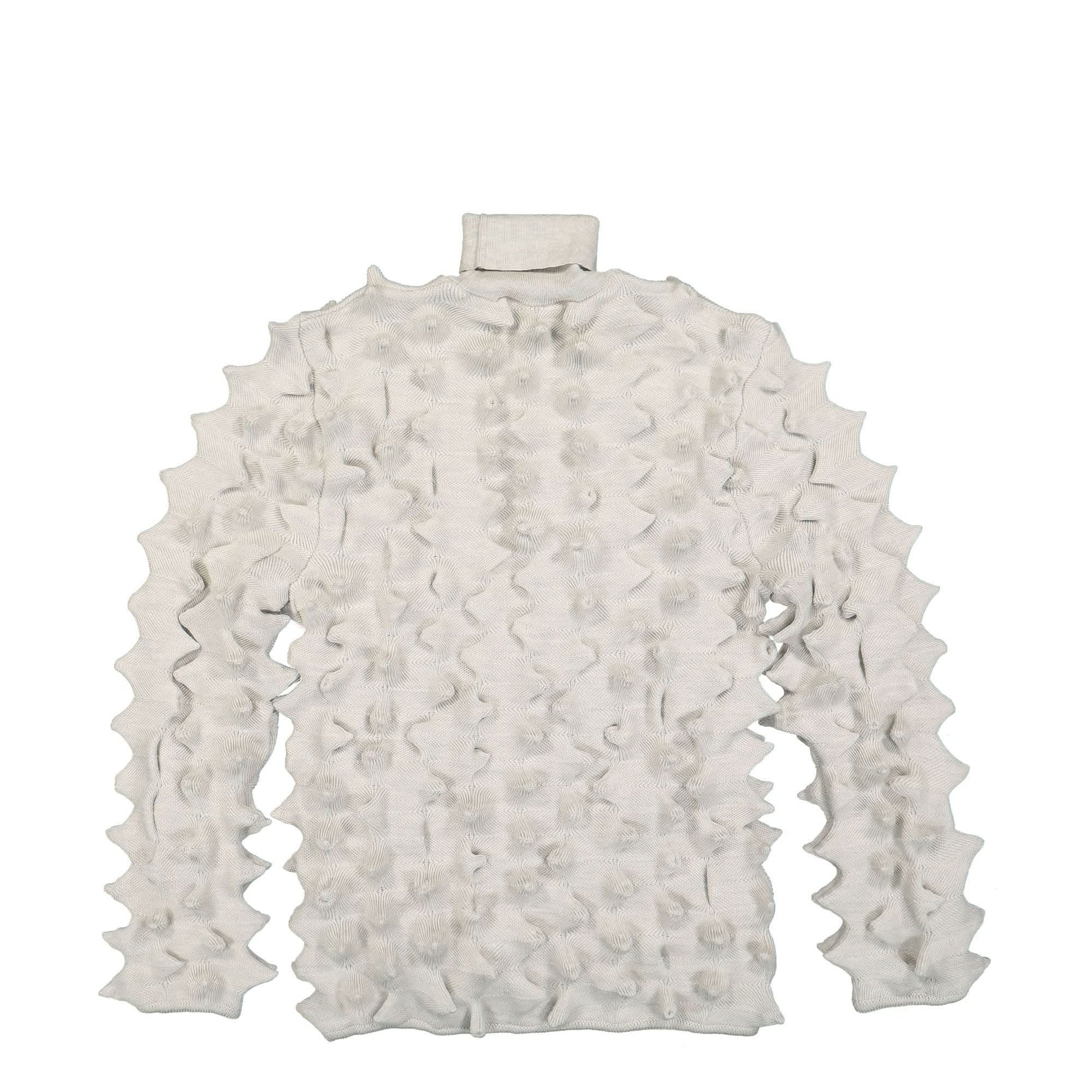 Ambush Spikes Turtleneck Grey Detail view 2 | Gate