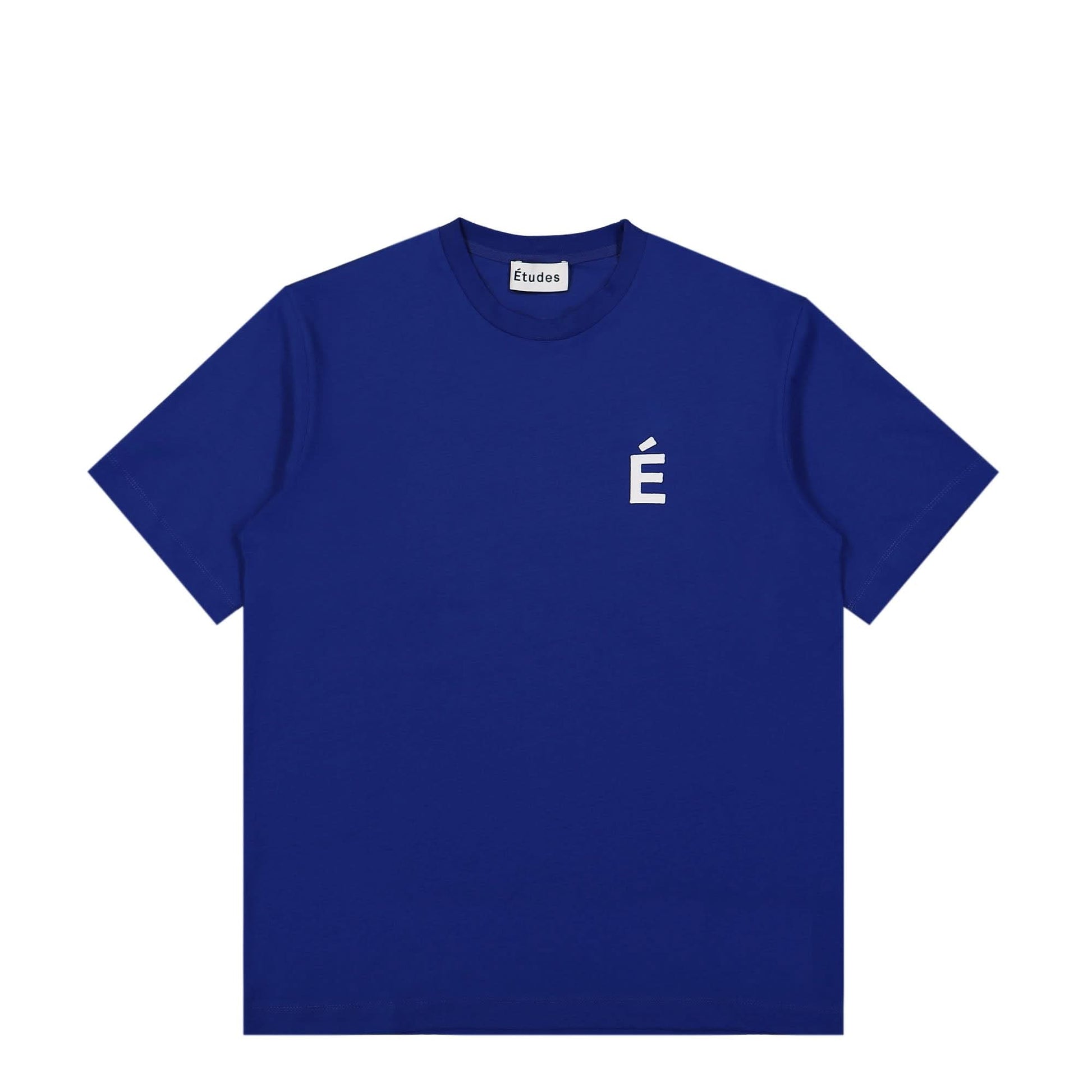 Études Studio Wonder Patch T-Shirt Blue Detail view 1 | Gate