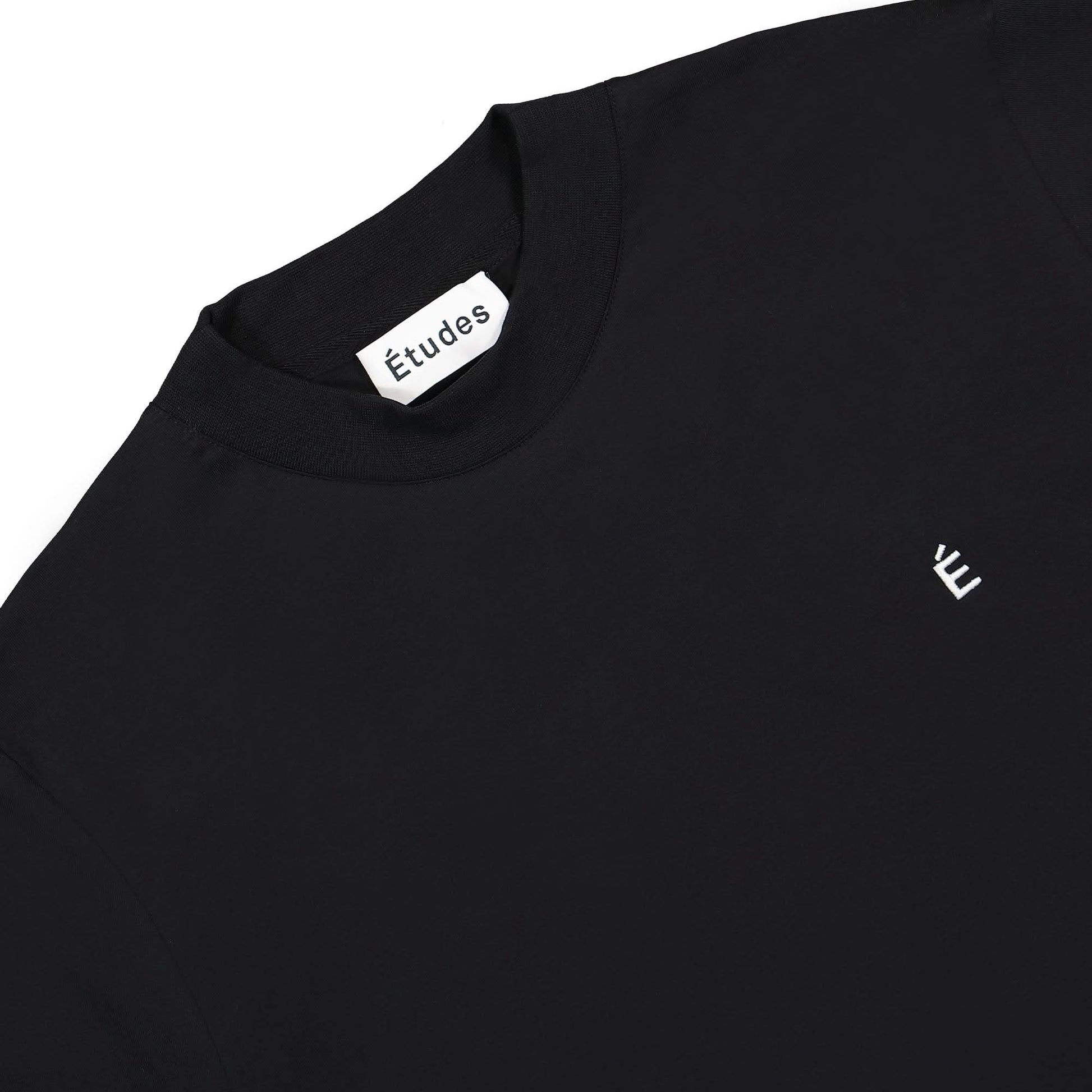 Études Studio Award Accent T-Shirt Black Detail view 3 | Gate