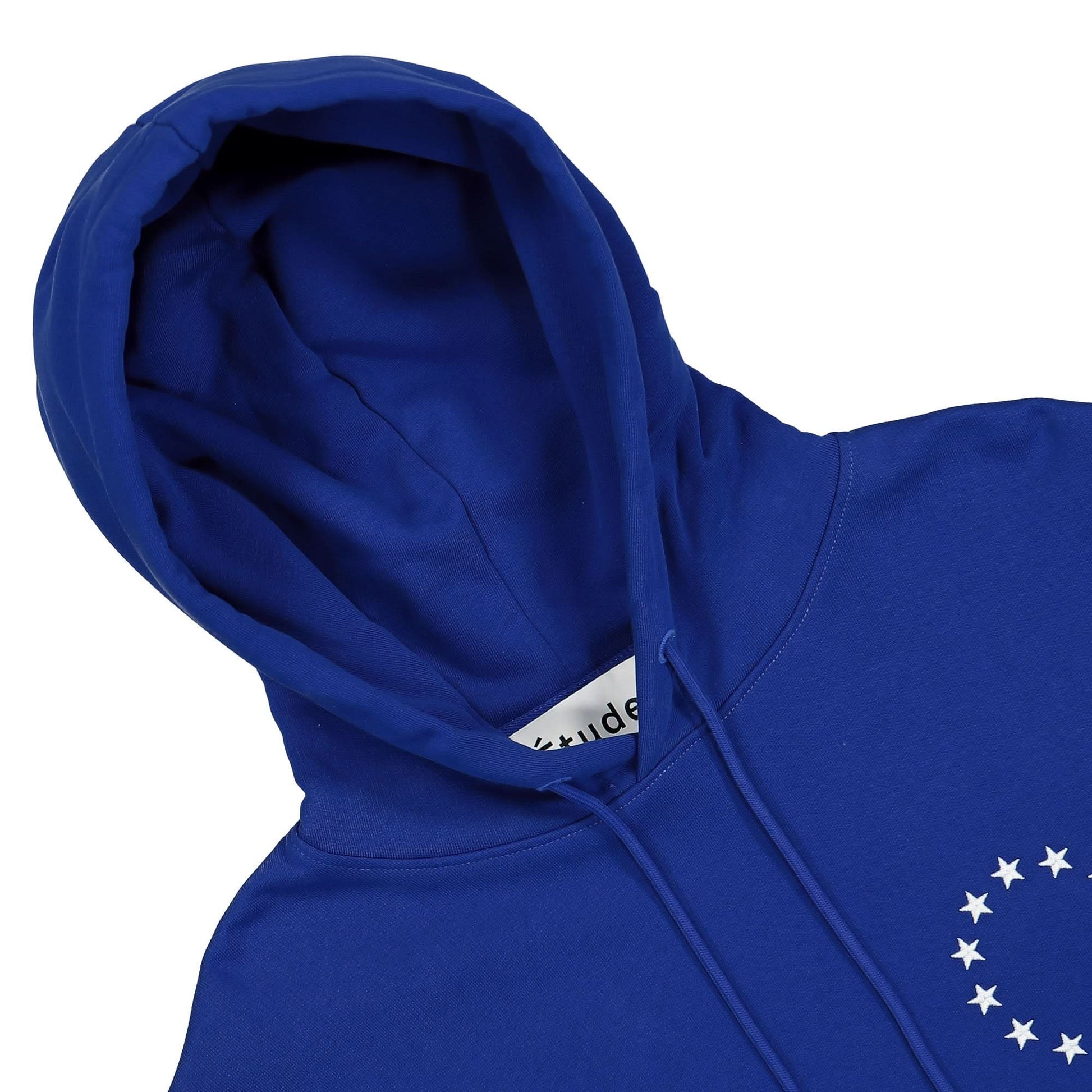Études Studio Klein Europa Hoodie Blue Detail view 3 | Gate