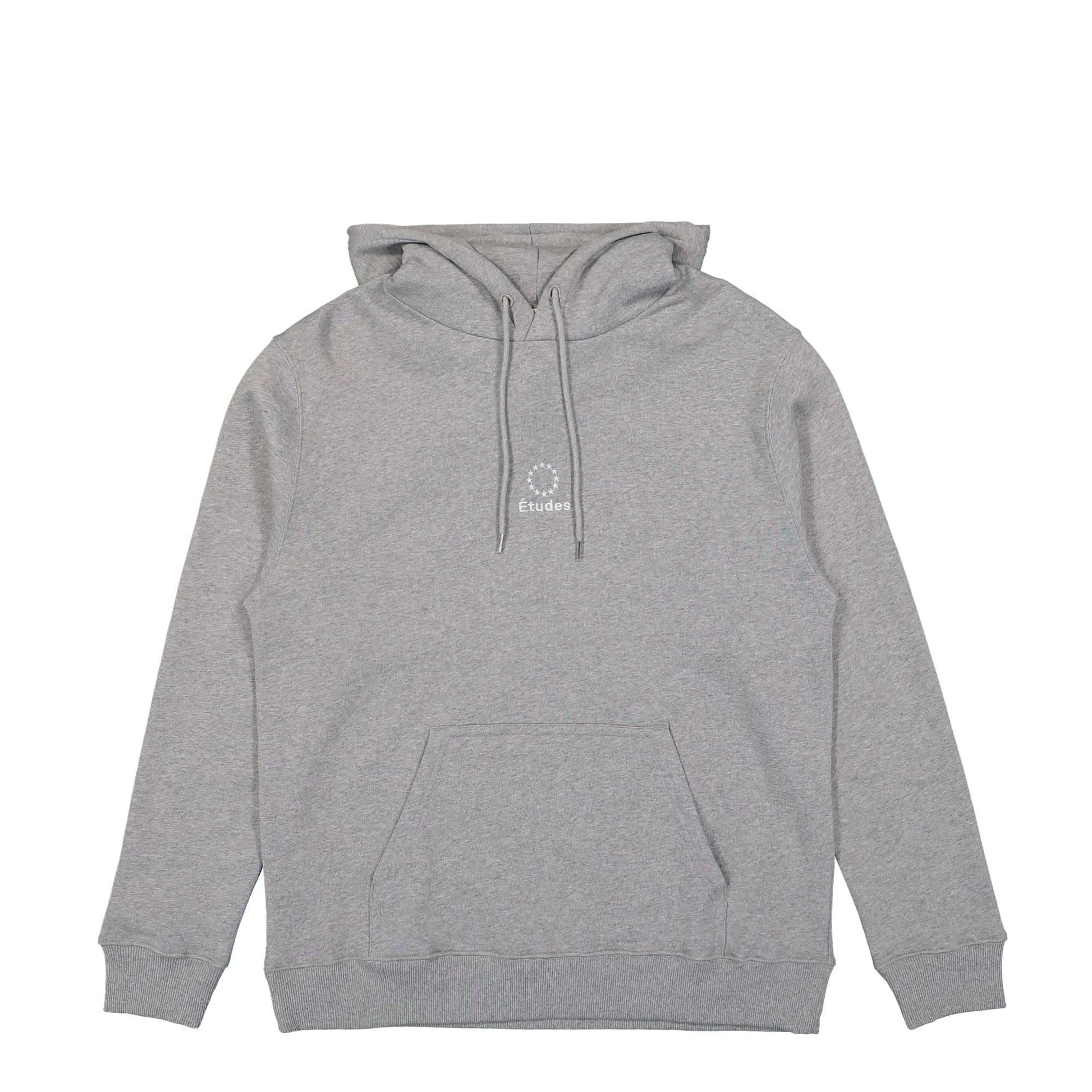 Études Studio Klein Logo Hoodie Grey Detail view 1 | Gate