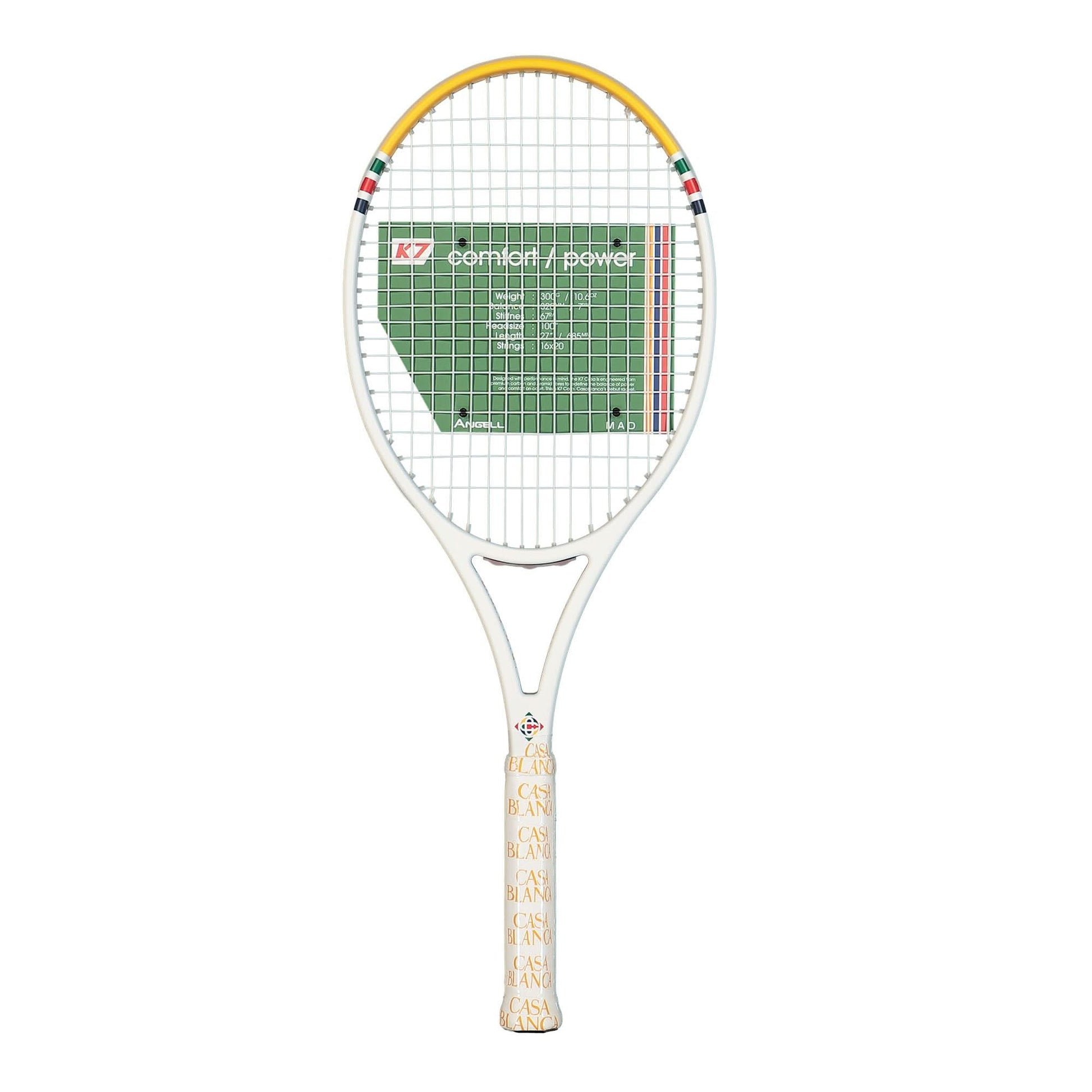 Casablanca Tennis Racket White Detail view 3 | Gate